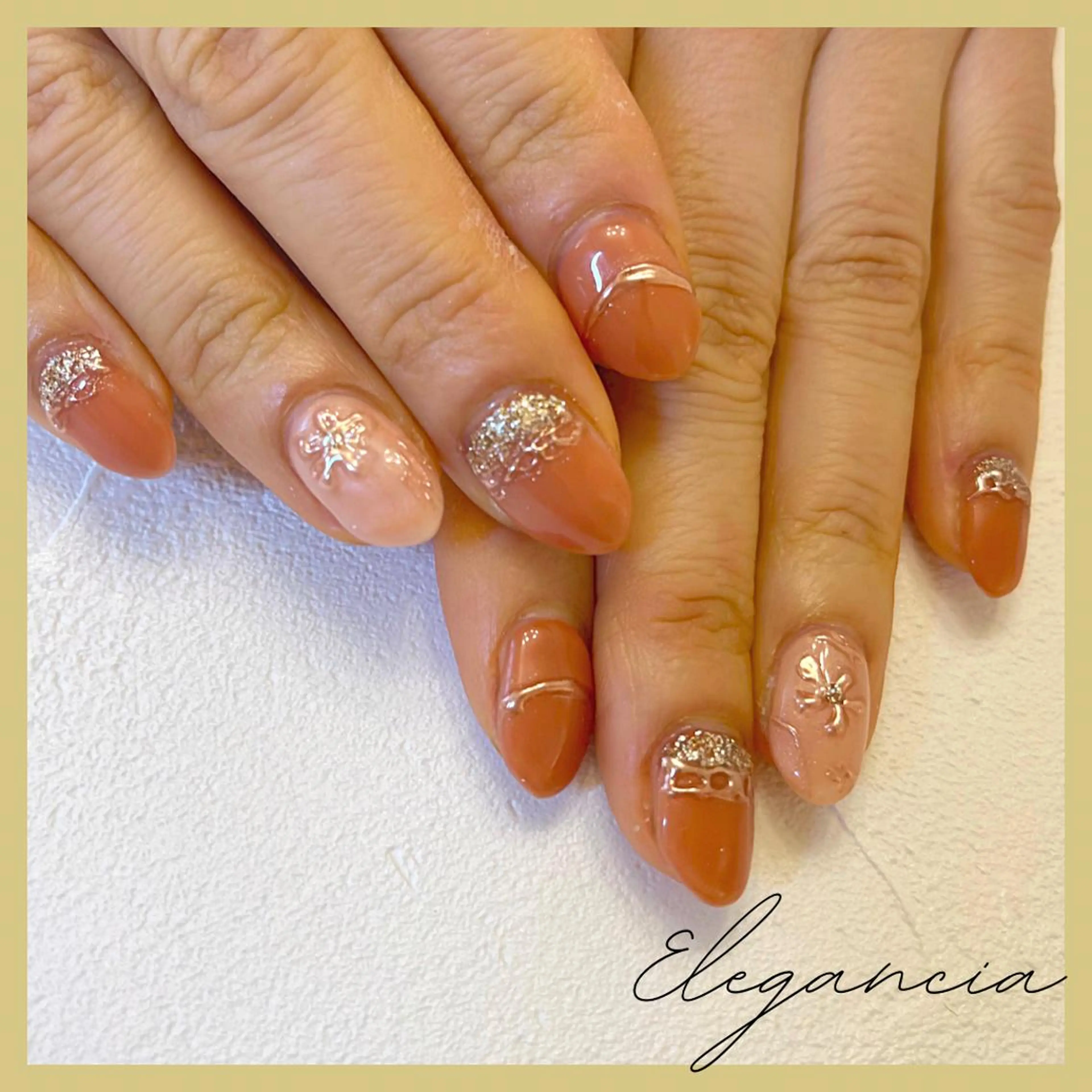 カラー ネイル ハンドネイル Elegancia. Hiromiのネイルデザイン