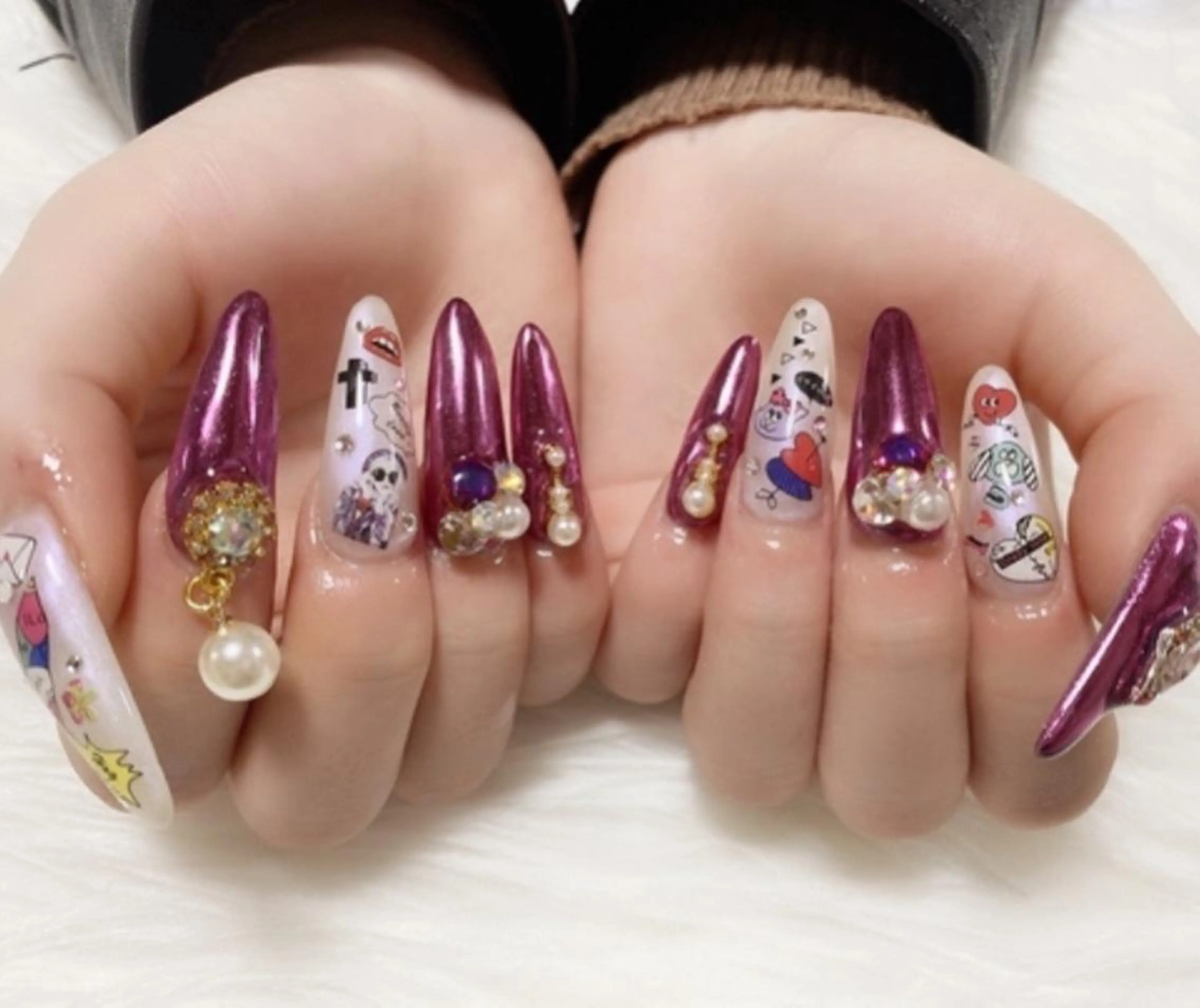 ネイル ミントネイルサロン所属・M 🌟メンズネイリストのネイルデザイン