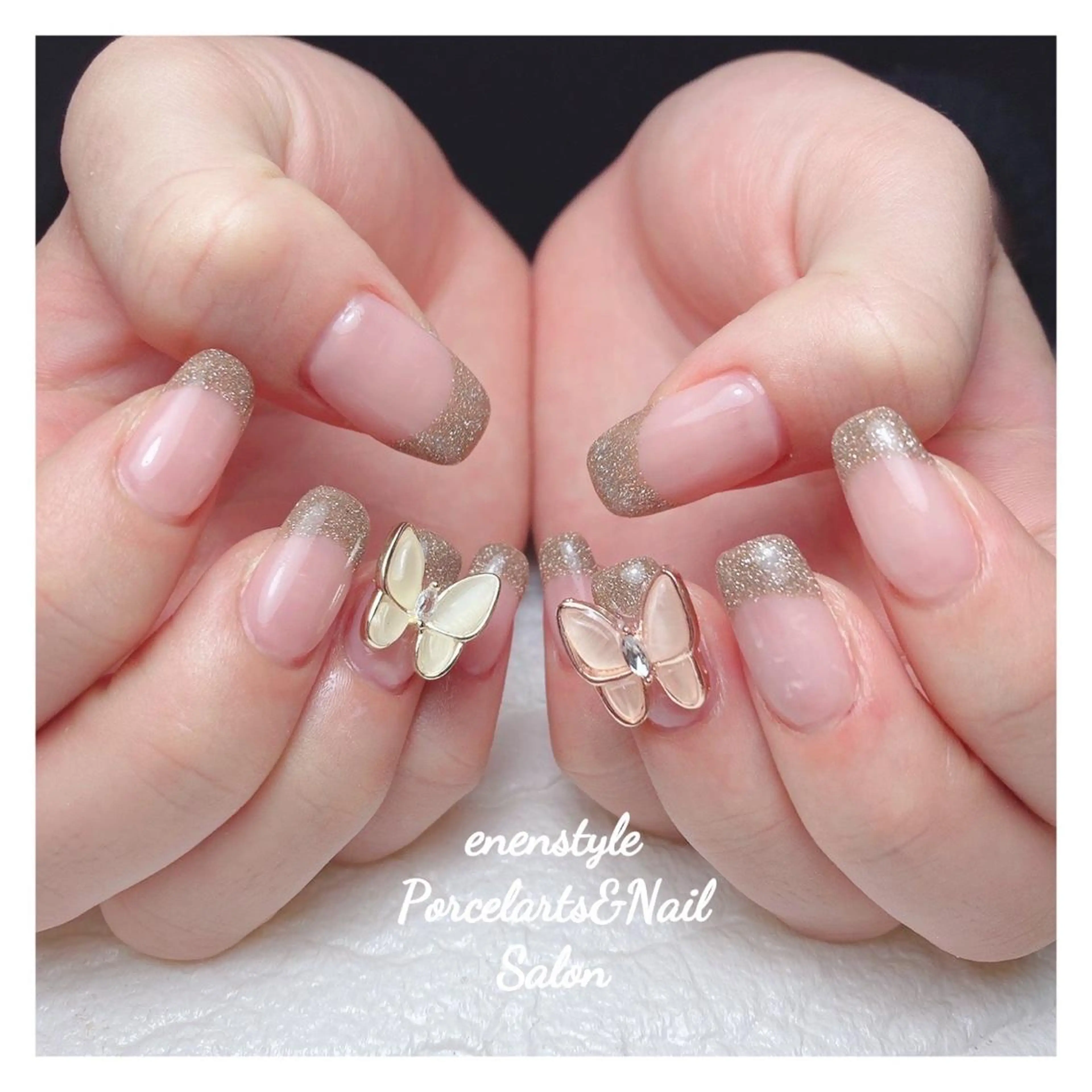 ミディアム ネイル 👑enen style👑のネイルデザイン