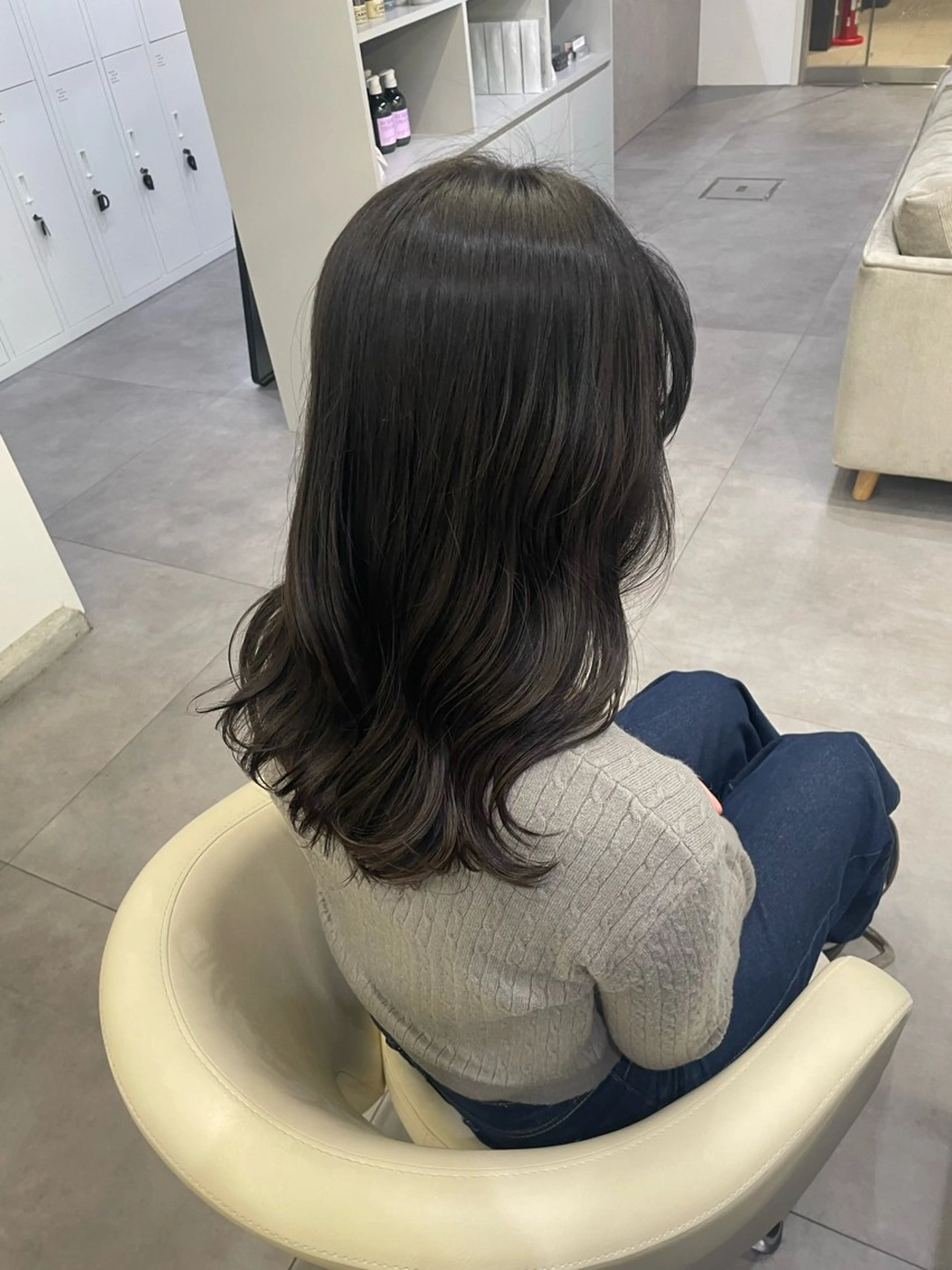 ロング カラー カラーモデル募集/ 森本明花のヘアスタイル