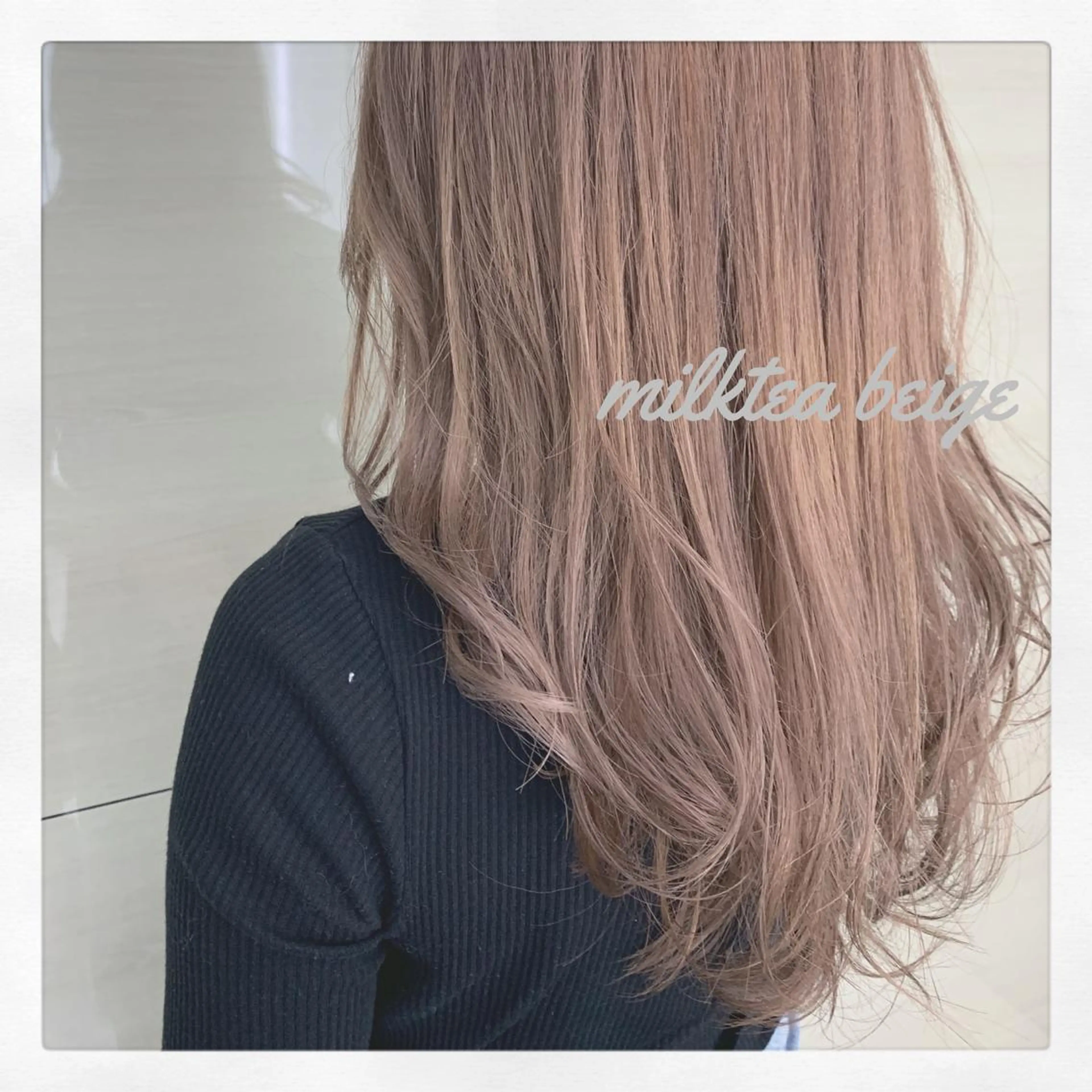 セミロング カラー ひらやま りょういちのヘアスタイル