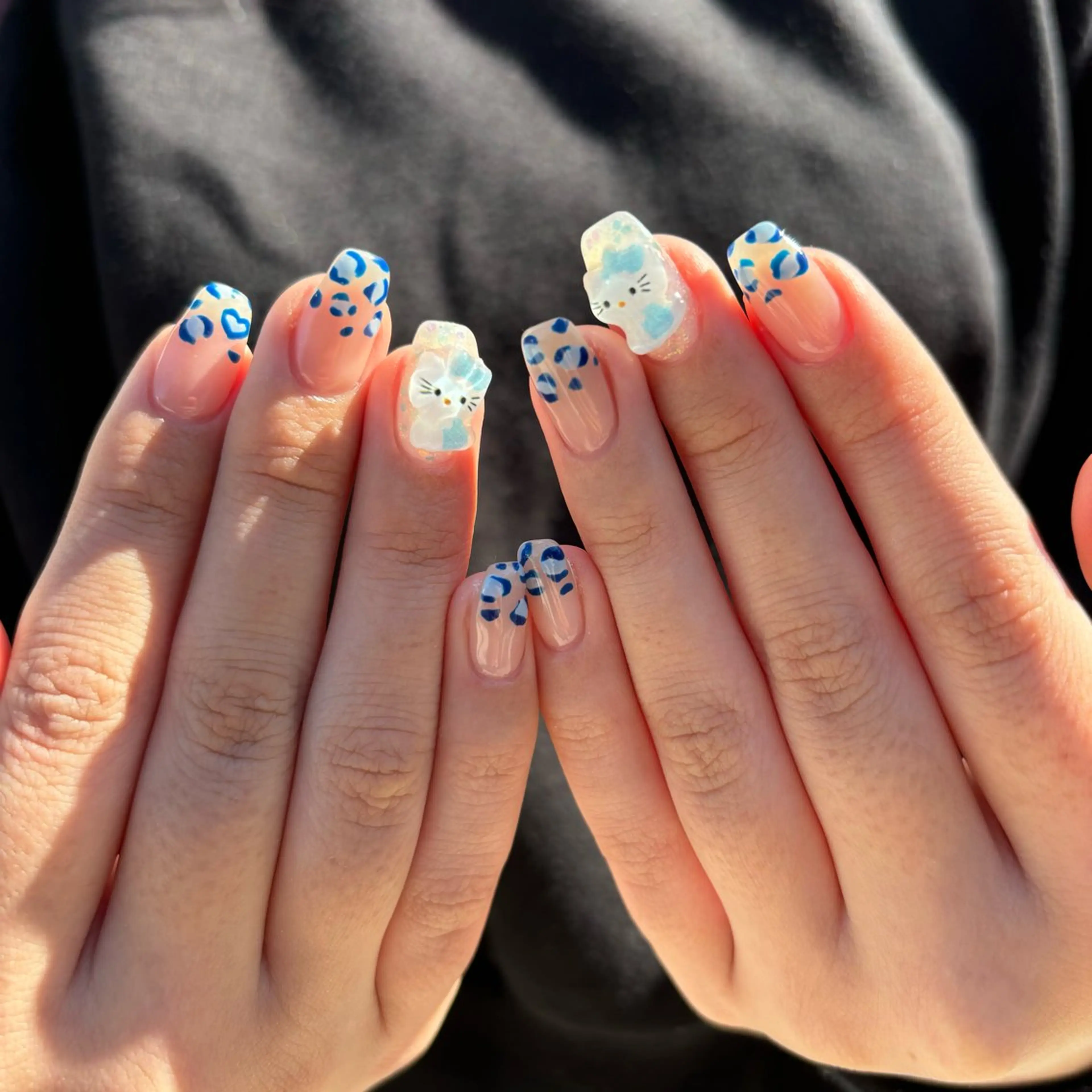 ネイル ハンドネイル Sea  nail by emaのネイルデザイン