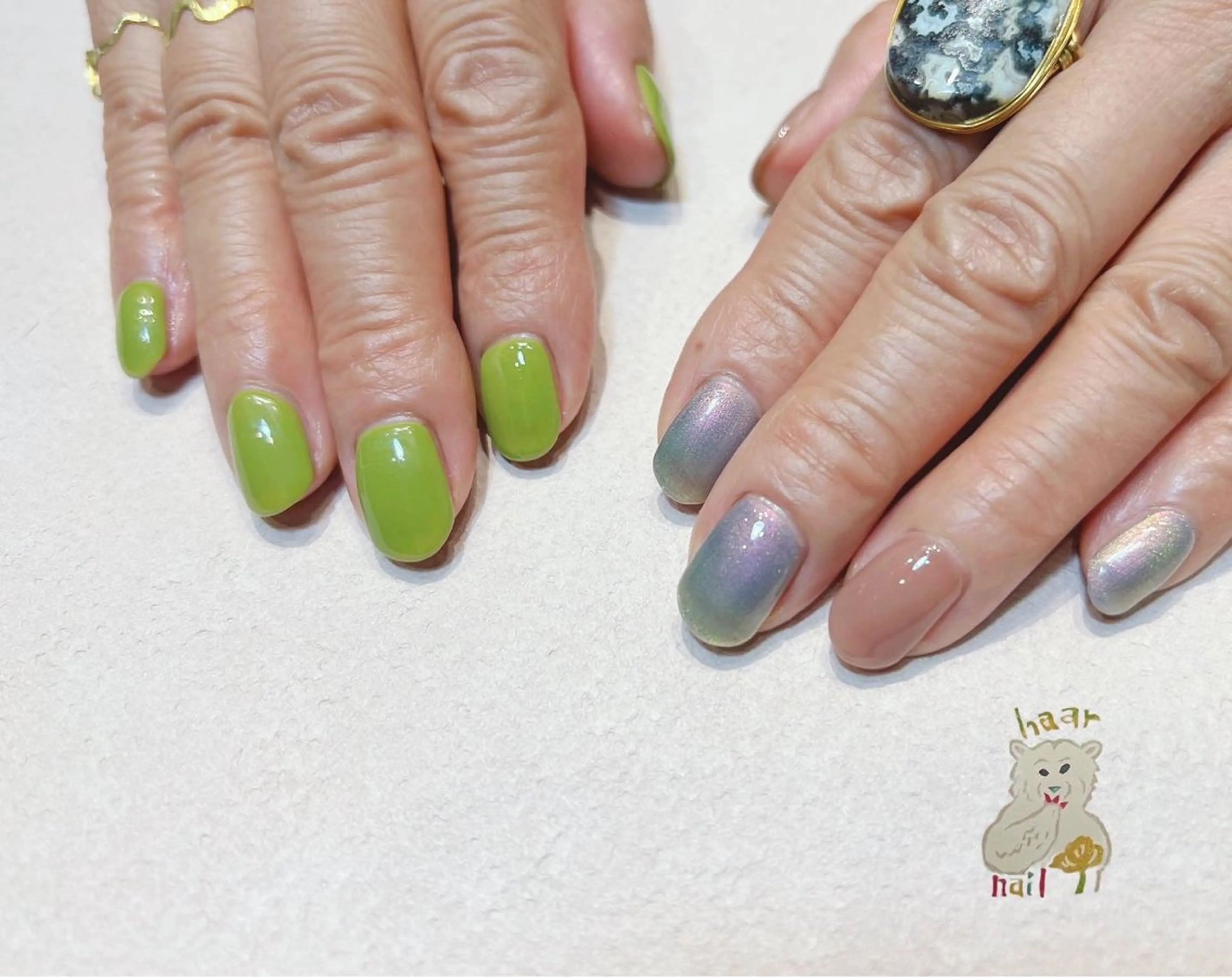 ネイル ハンドネイル 深田 加代のネイルデザイン