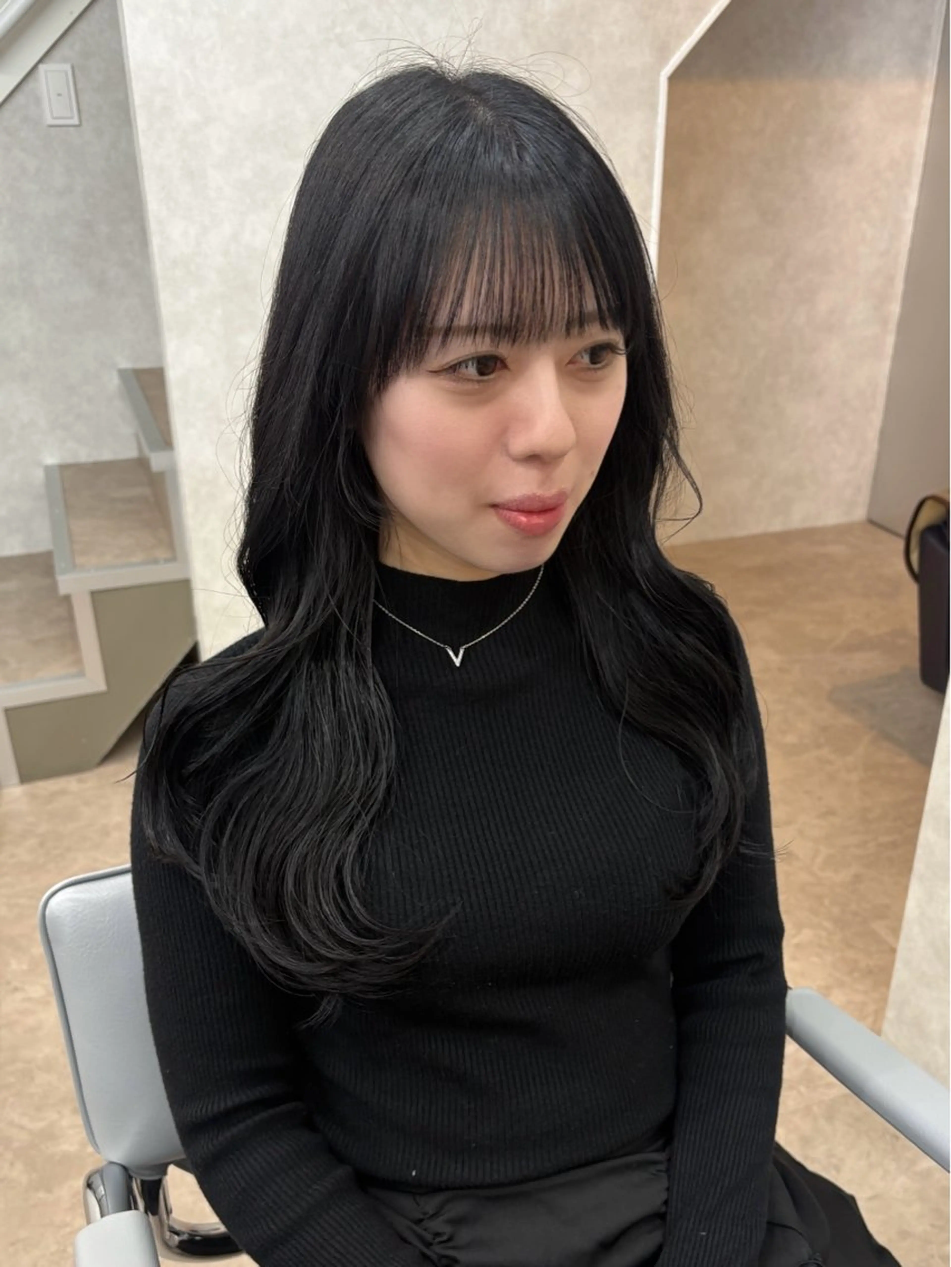 ロング 🧸韓国ヘア/ KURUMI‎‎🤍のヘアスタイル