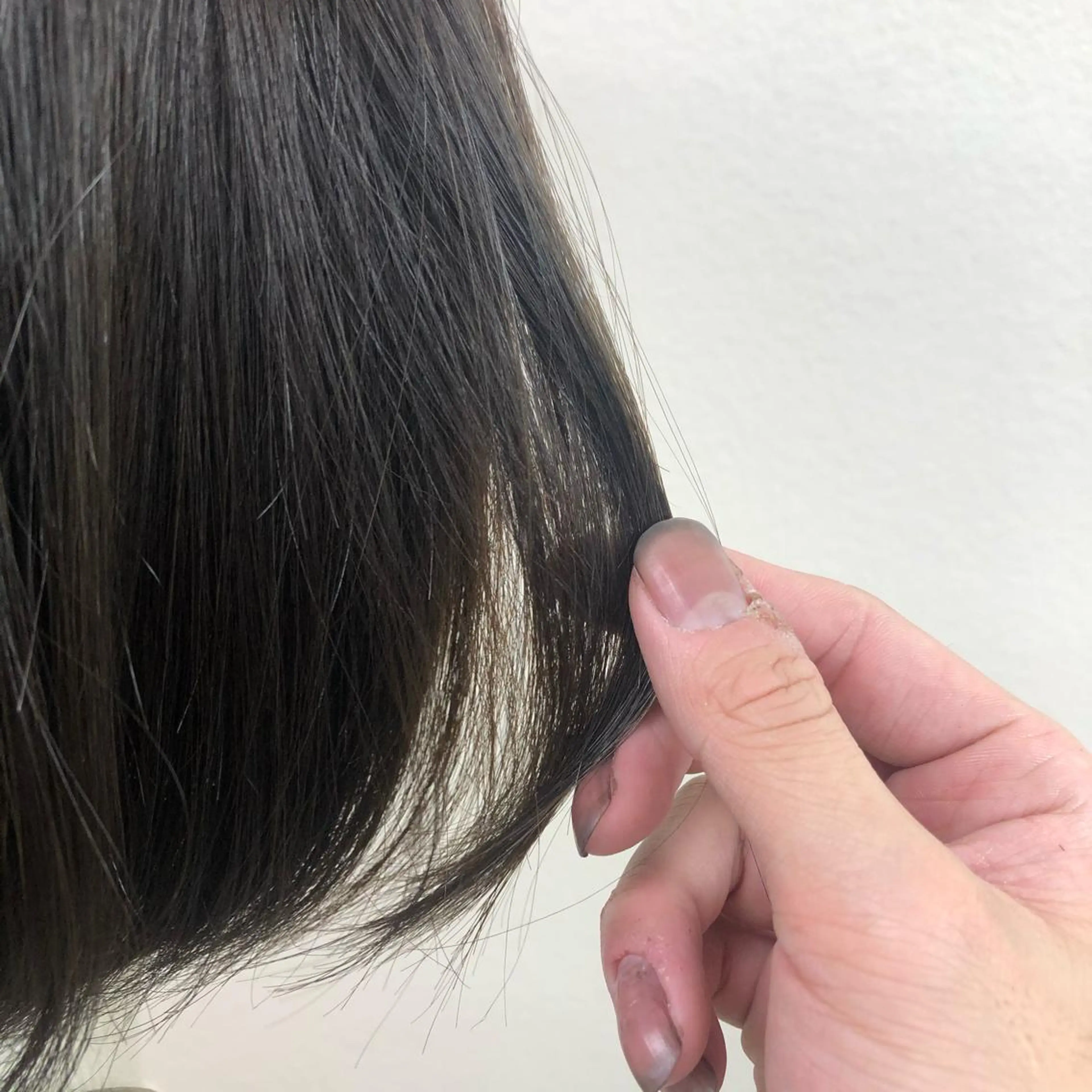 ショート カラー ヘアアレンジ グレージュ オリーブグレージュ オリーブグレー 外苑前NO.1艶髪 透明感カラーのヘアスタイル