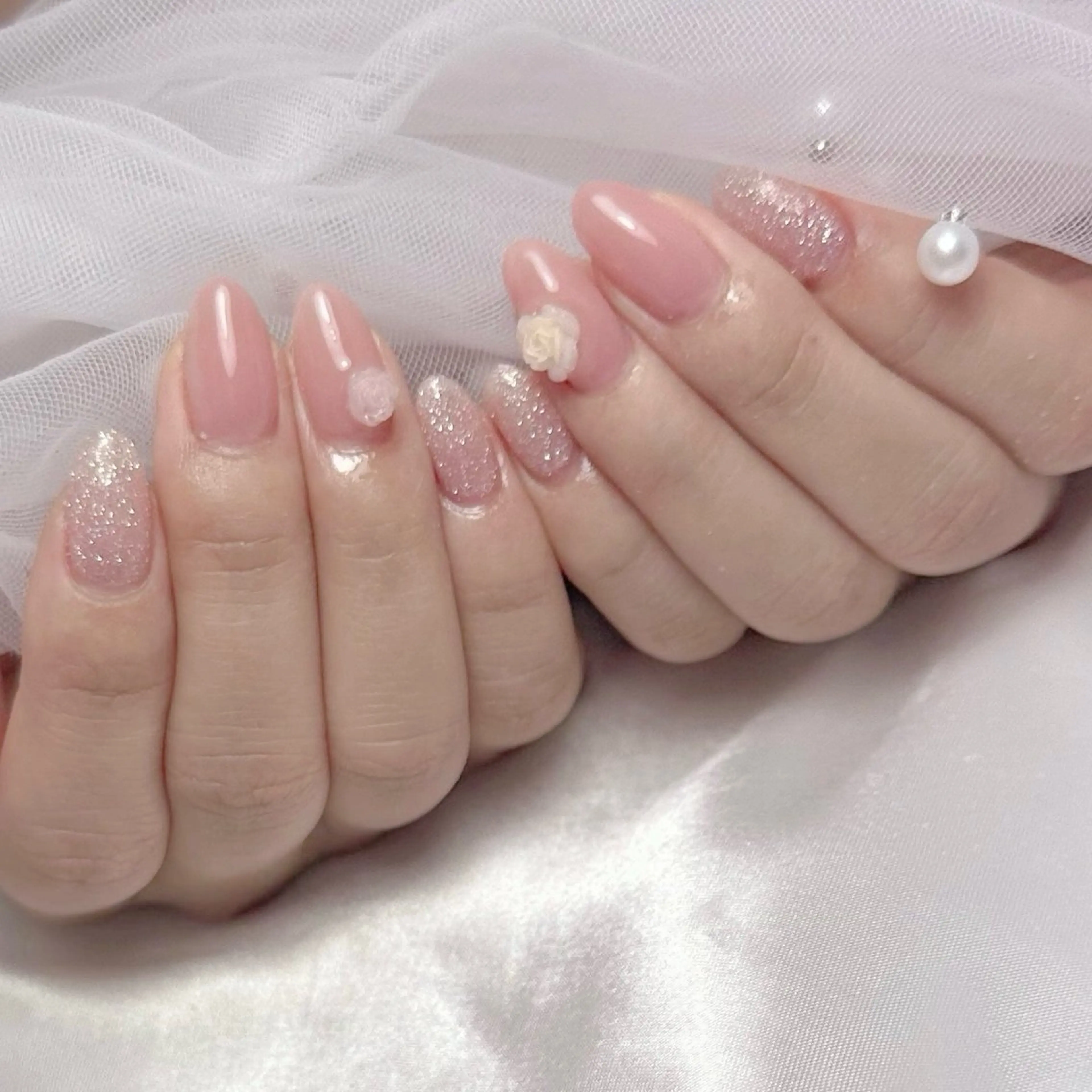 ネイル ハンドネイル Mari 🎀六月移転のネイルデザイン