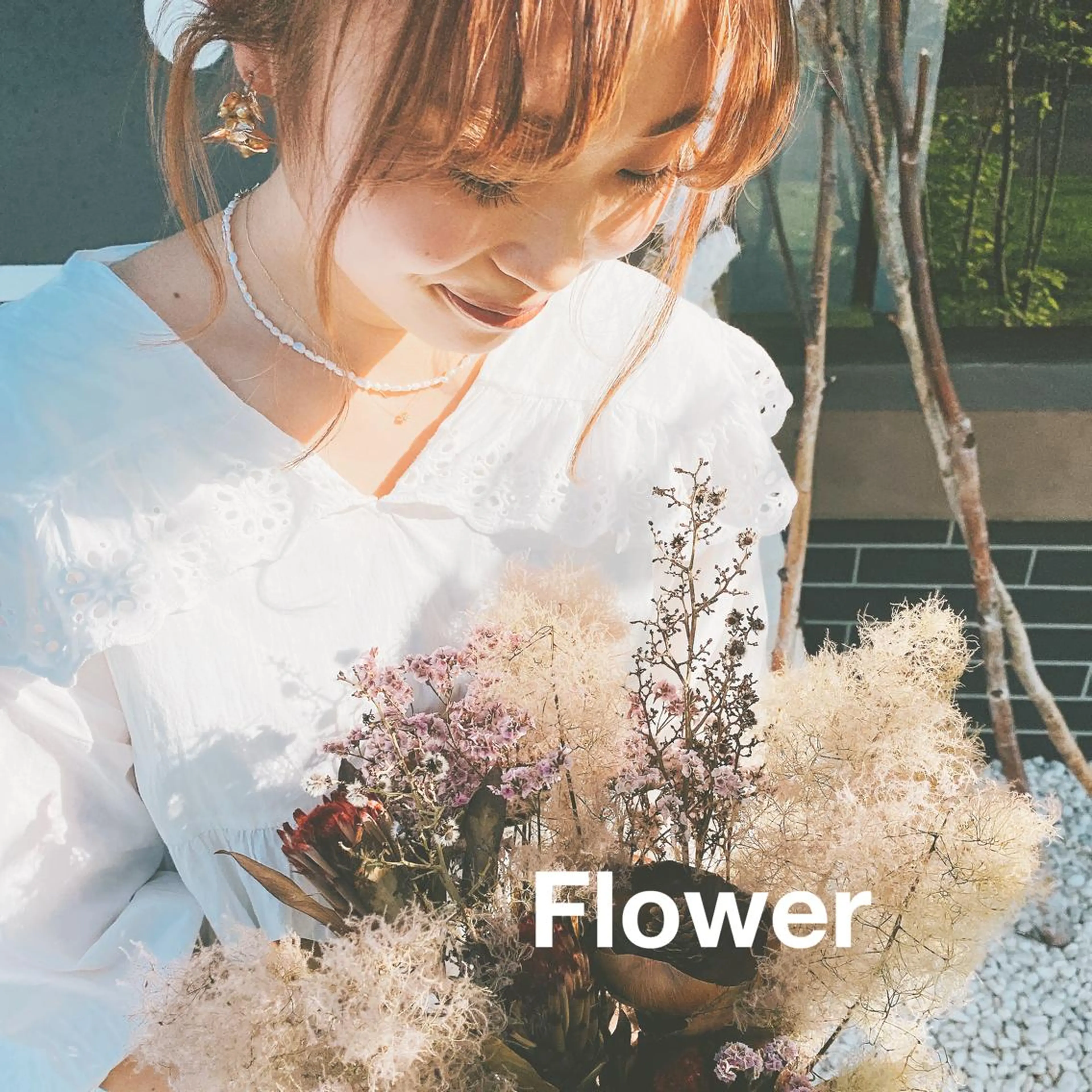 セミロング カラー ヘアアレンジ ヘアカラー ハイトーンピンク🍑 ブリーチ🍑RINAのヘアスタイル