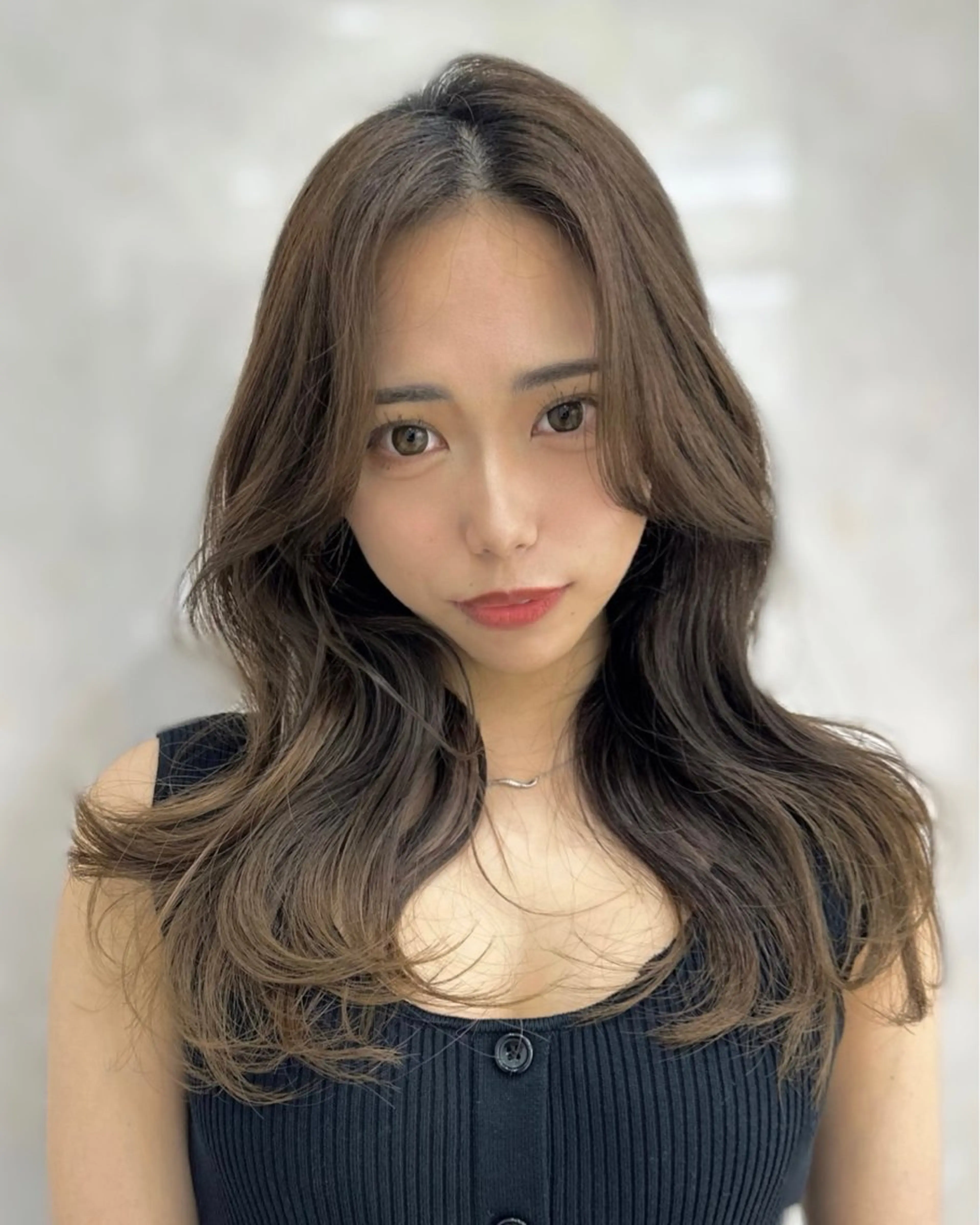 ロング 韓国風ヘア レイヤーカット カット 似合わせ/レイヤー /顔まわり/池田歩樹のヘアスタイル