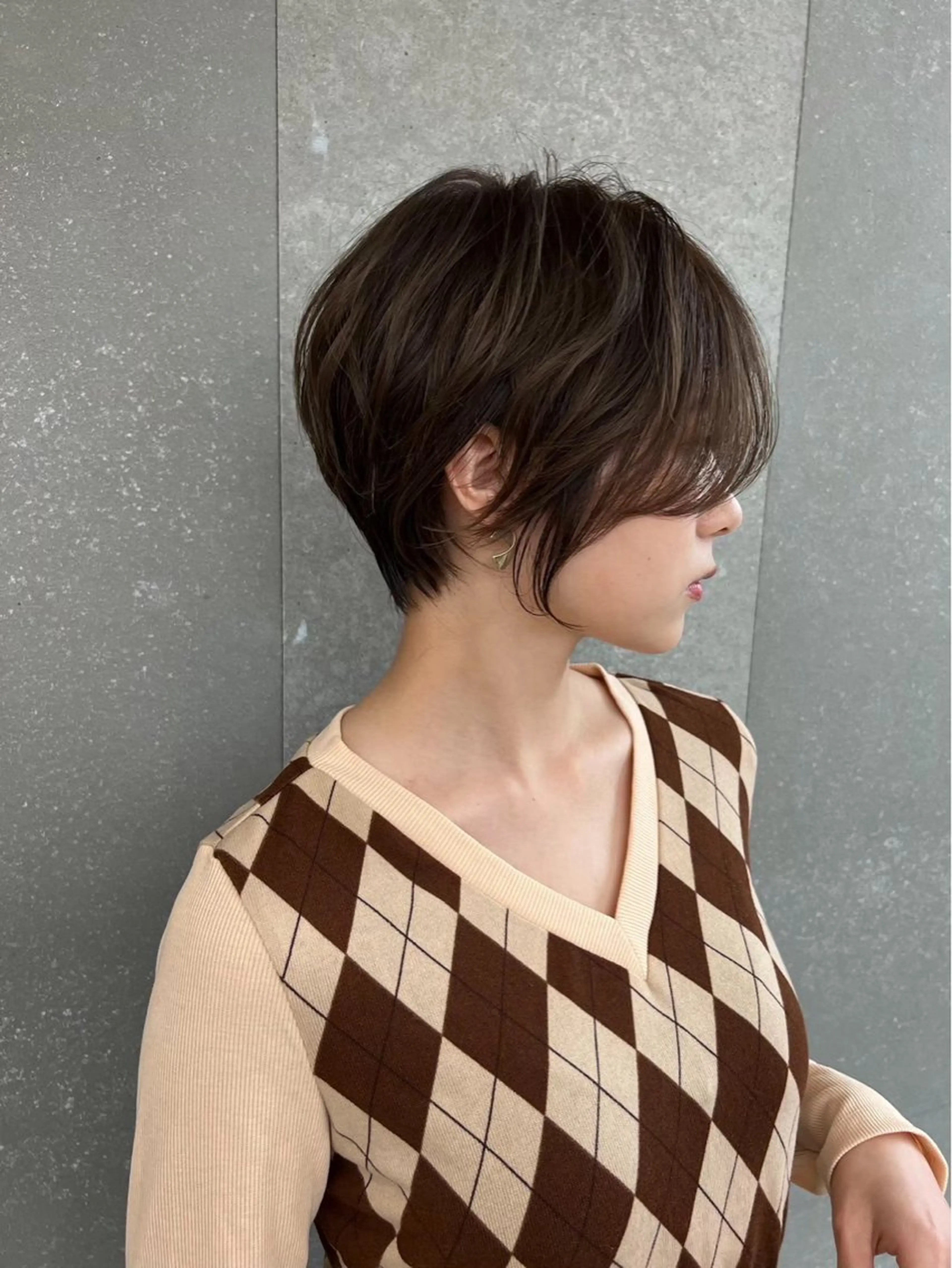 ショート ショートヘア 小顔カット カット ヘアカラー トリートメント ヘッドスパ taiga ショート /レイヤー/矯正🌈のヘアスタイル