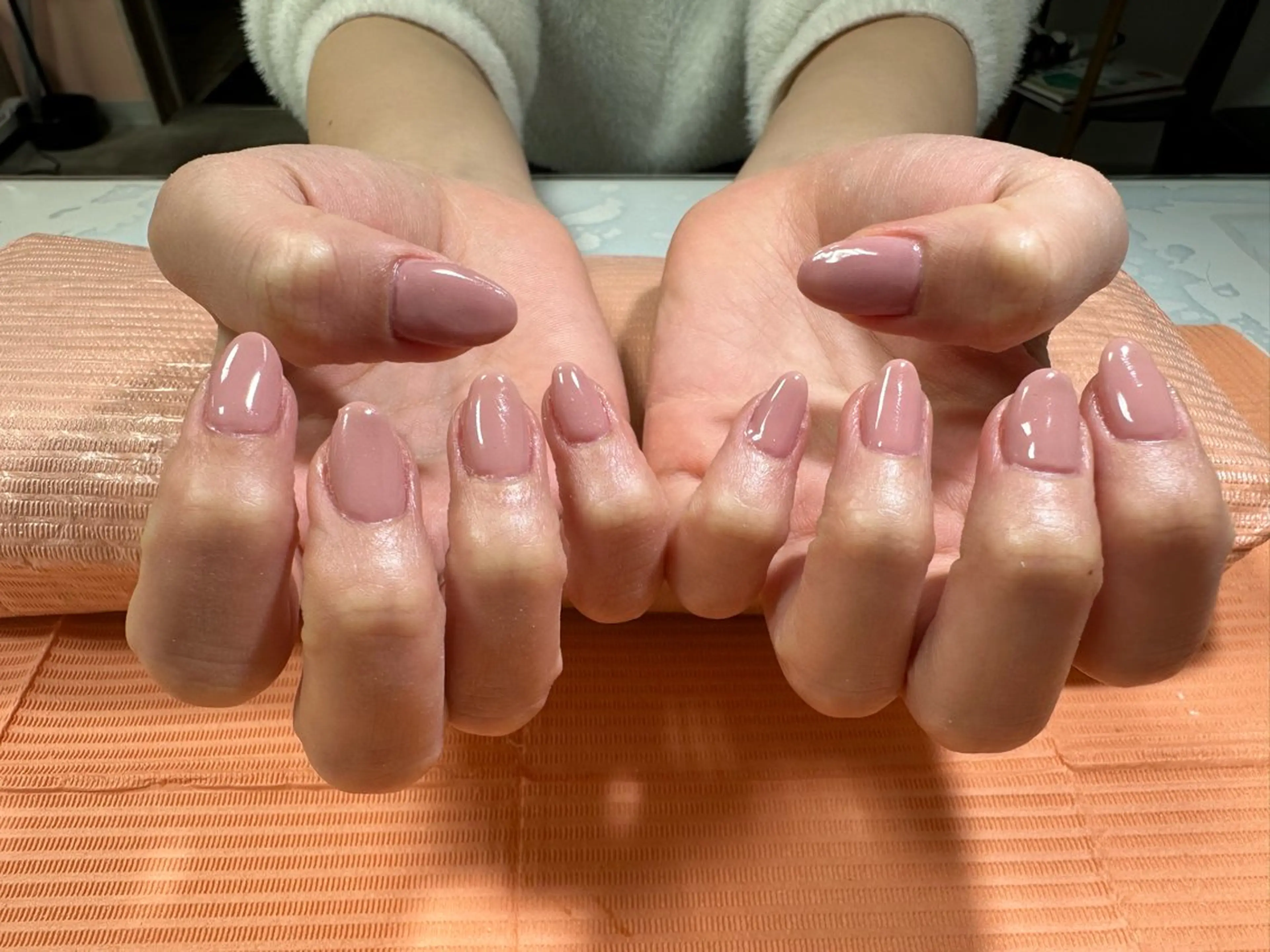 ネイル ワンカラーネイル Eyelash＆nail Buena 高円寺店所属・【Jr.ネイリスト】 💜serina💜のネイルデザイン