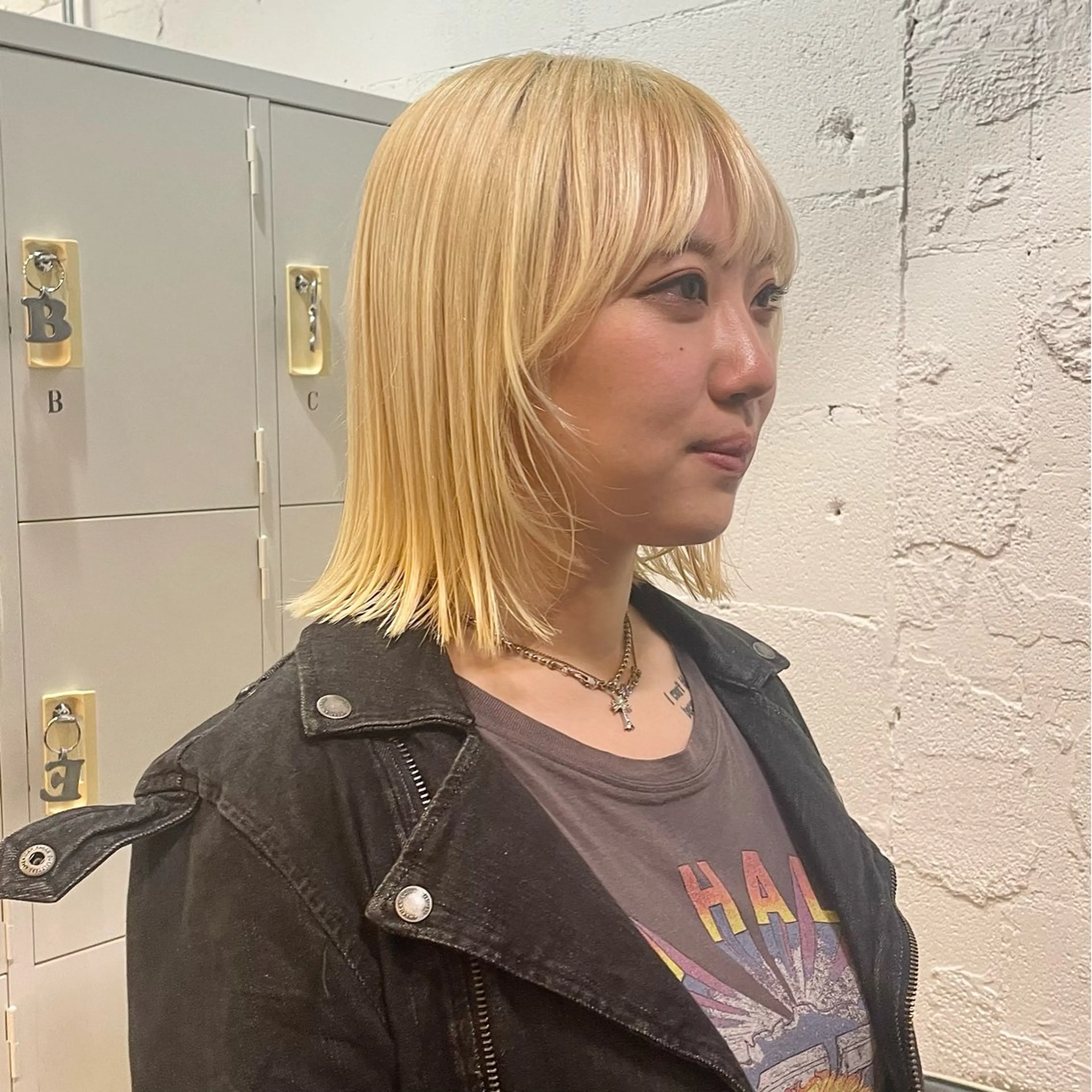 ミディアム カラー ヘアアレンジ 🎀ダブルカラーレイ ヤーyuuri🎀のヘアスタイル