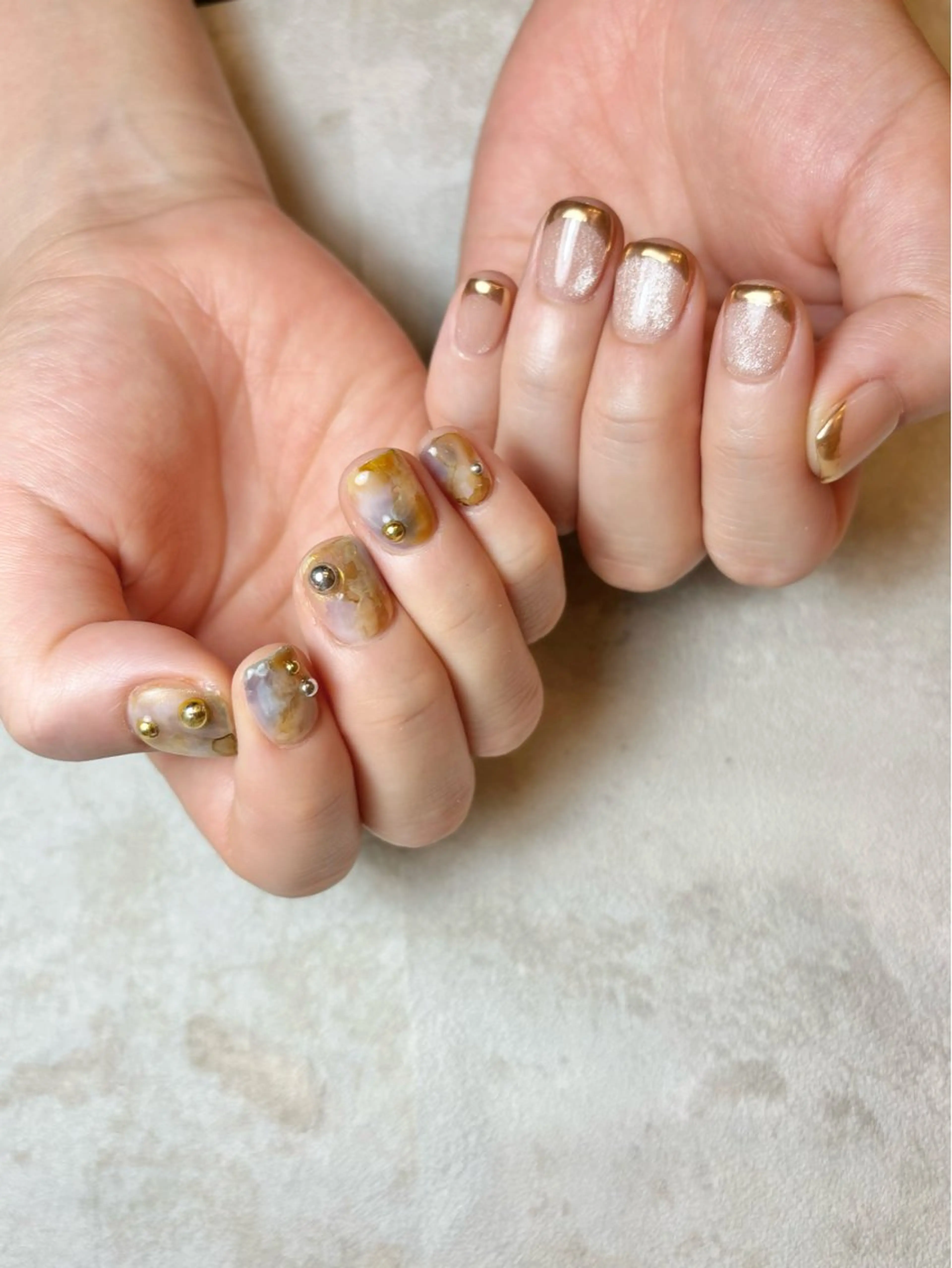 ネイル ハンドネイル Radia bykaonailsのネイルデザイン