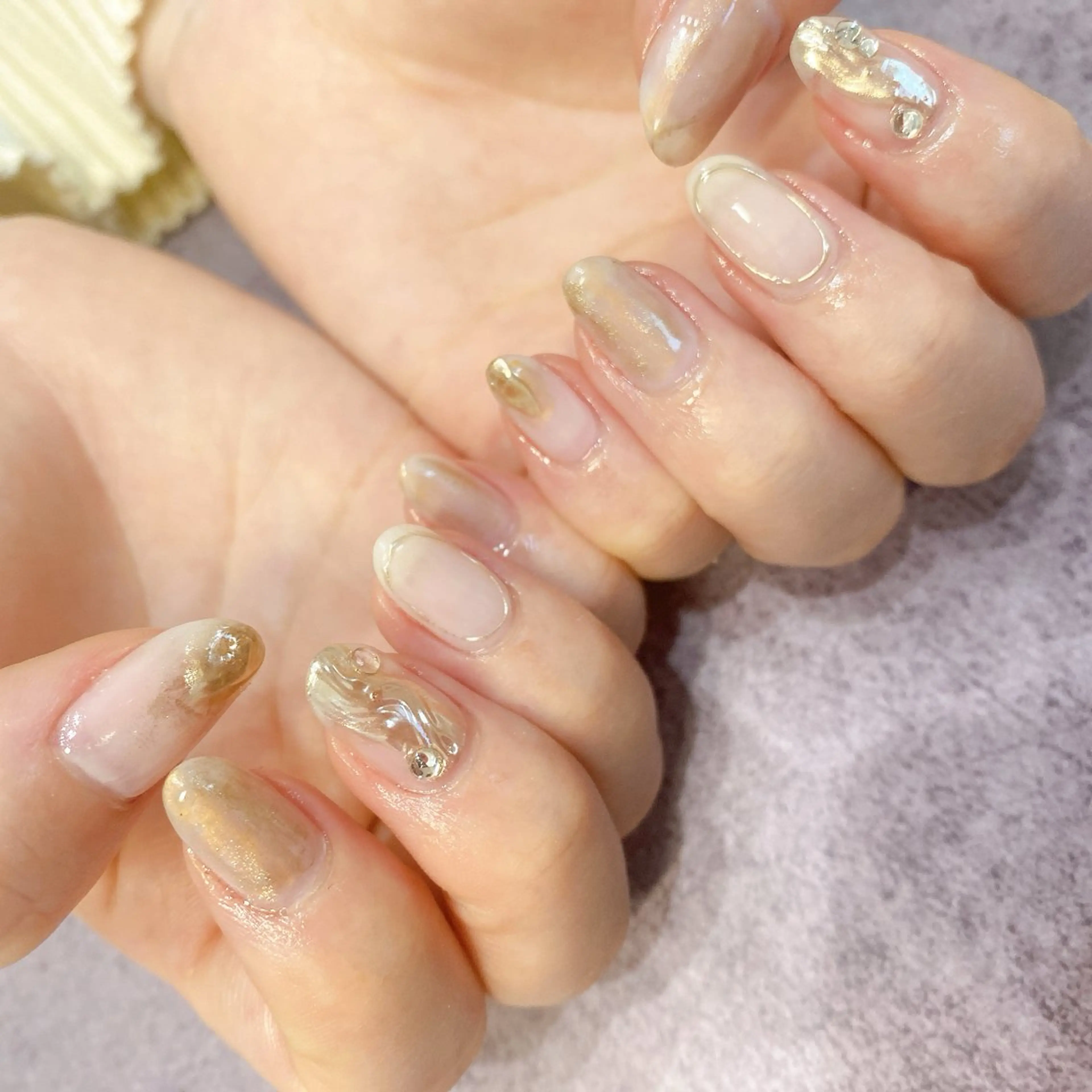 ネイル ハンドネイル ハンドケア yn salonのネイルデザイン