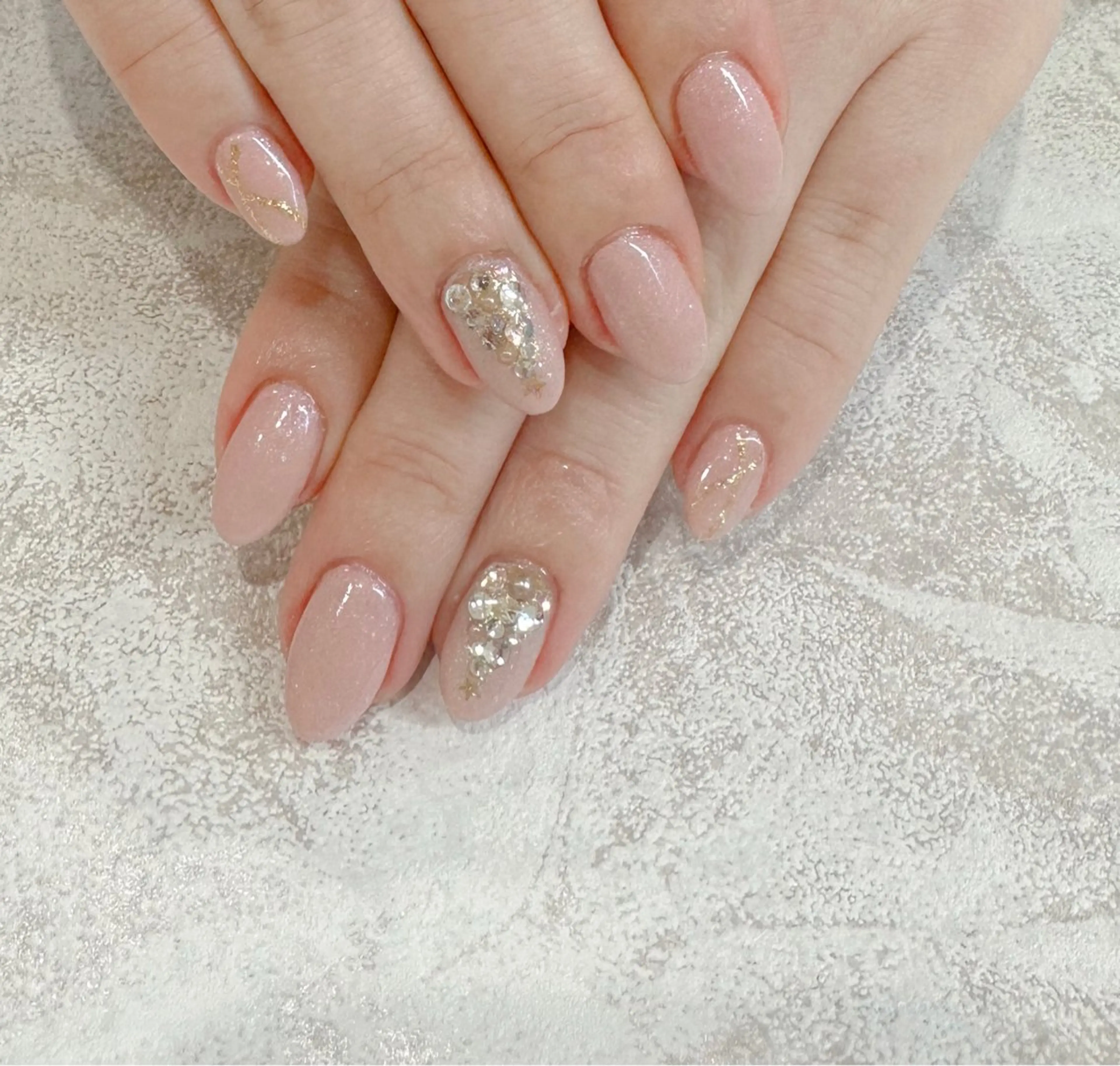 ネイル ジェルネイル パラジェル 冬ネイル クリスマス ハンドネイル Luana nail (ルアナネイル)のネイルデザイン