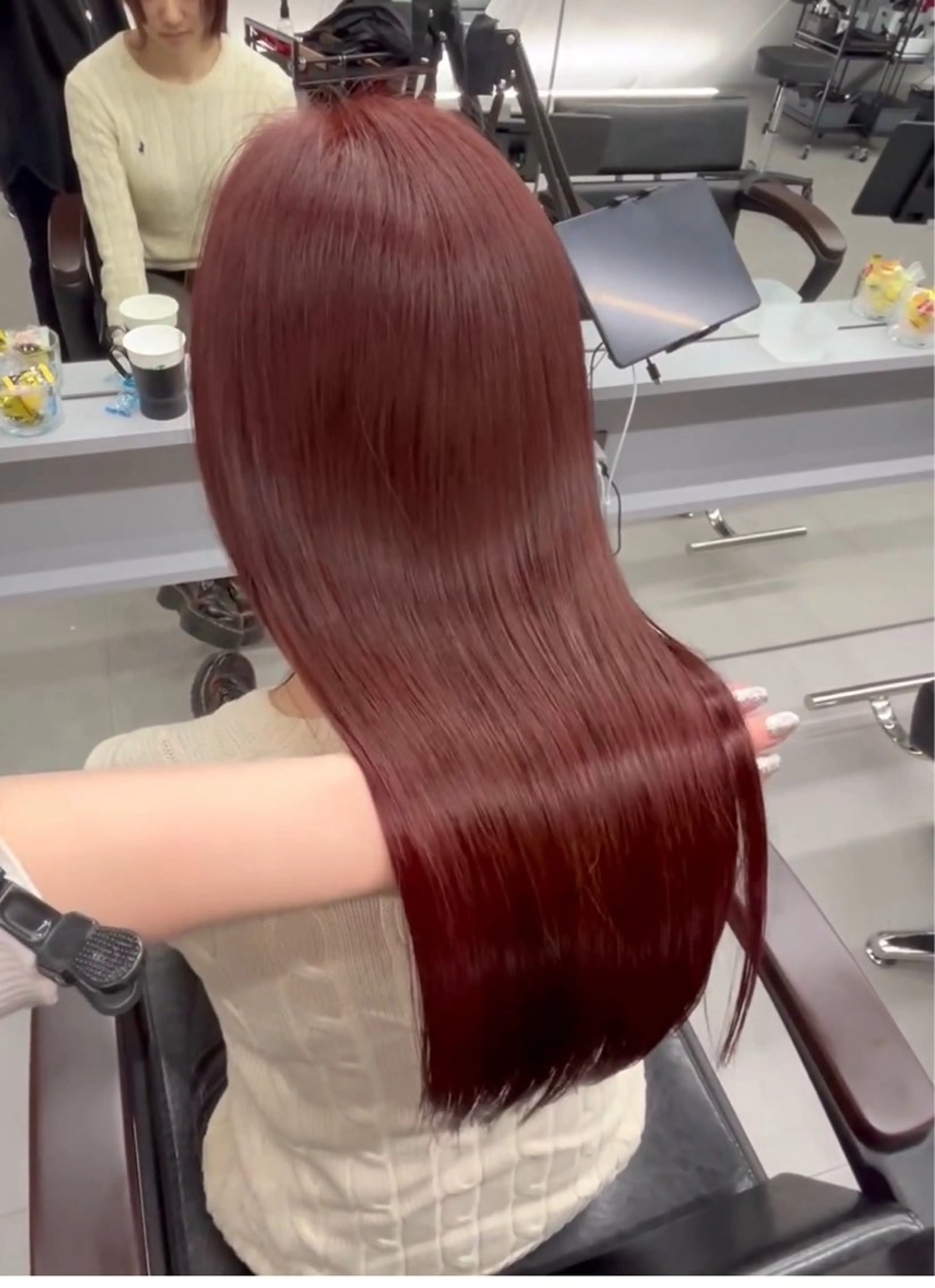 【ブリーチなし】ダブルカラー＋トリートメントの写真