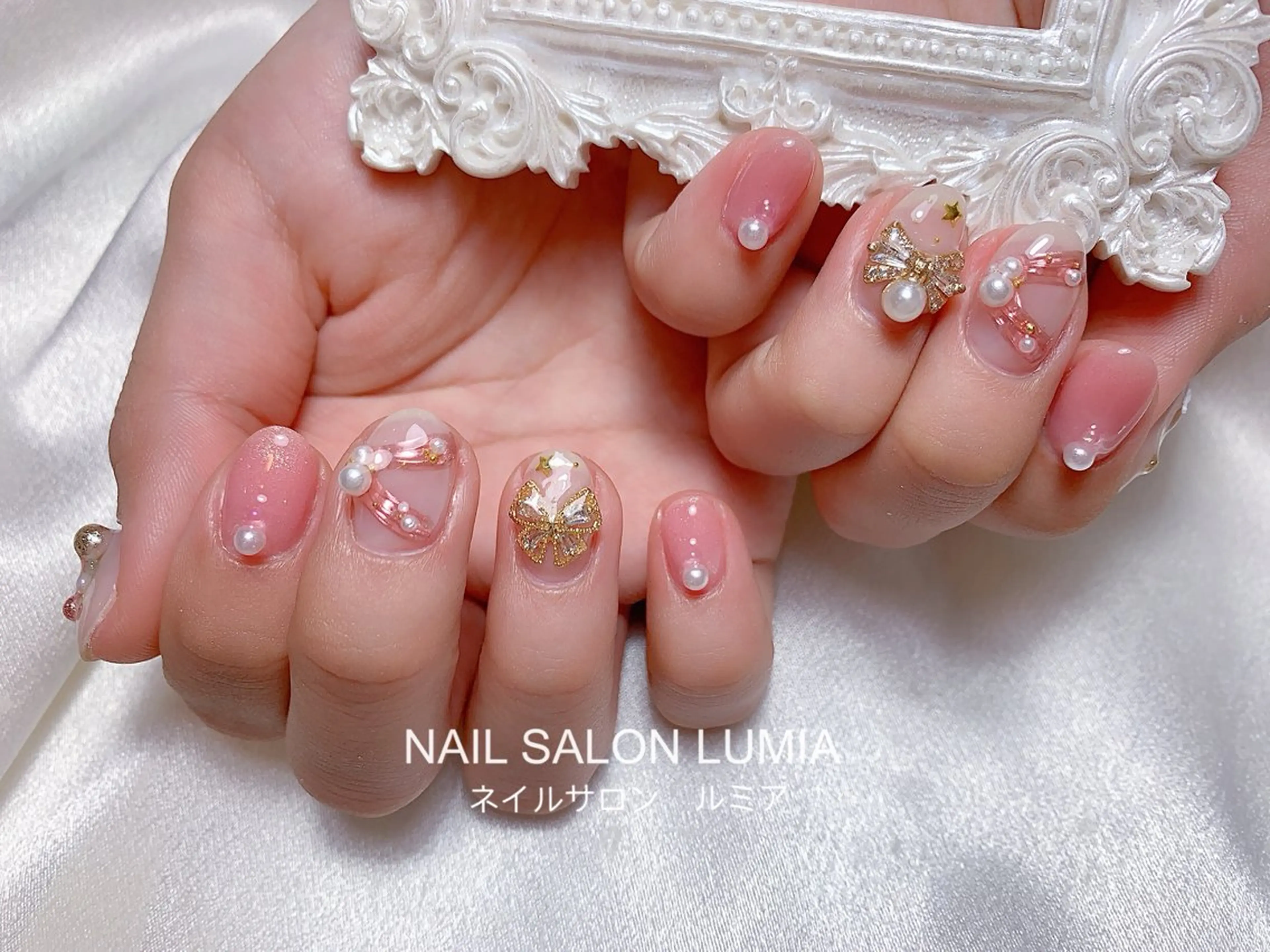 ネイル ハンドネイル ネイルサロン ルミア Lumia 店長のネイルデザイン