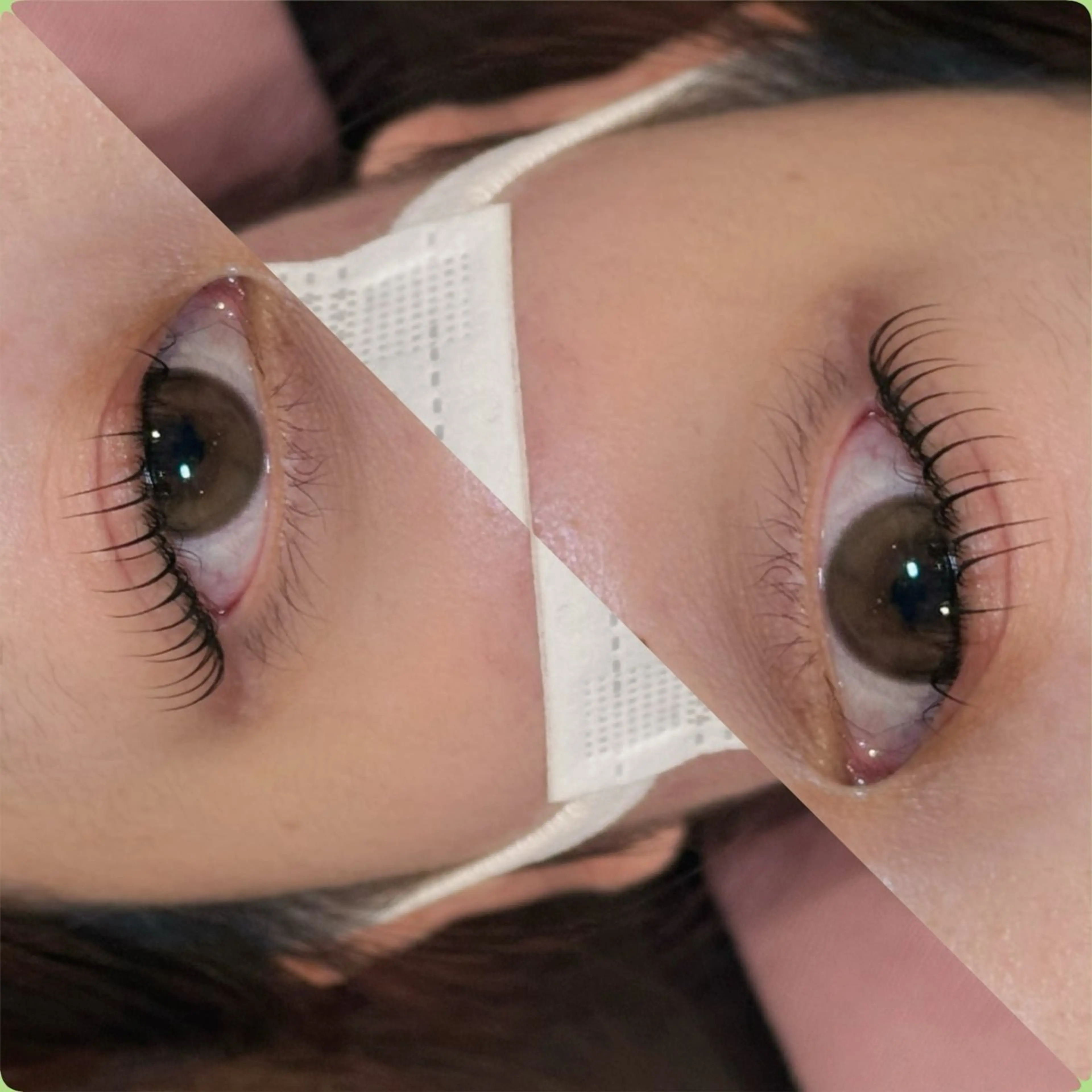 マツエク・マツパ 一重×まつ毛パーマ マツパ miuka 🎀束感♡のマツエク・マツパデザイン