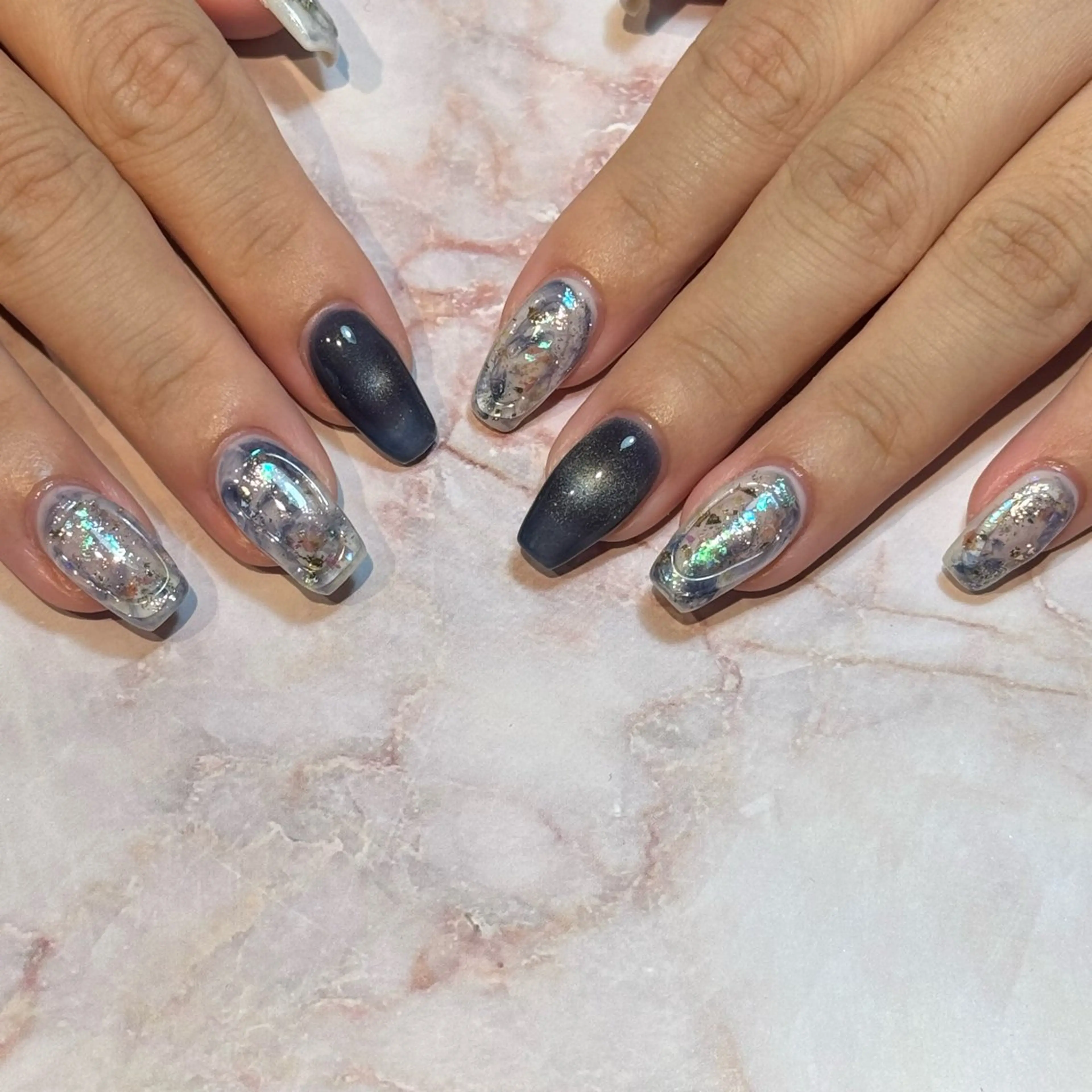 ネイル ニュアンスネイル ハンドネイル brodia nails m_riのネイルデザイン