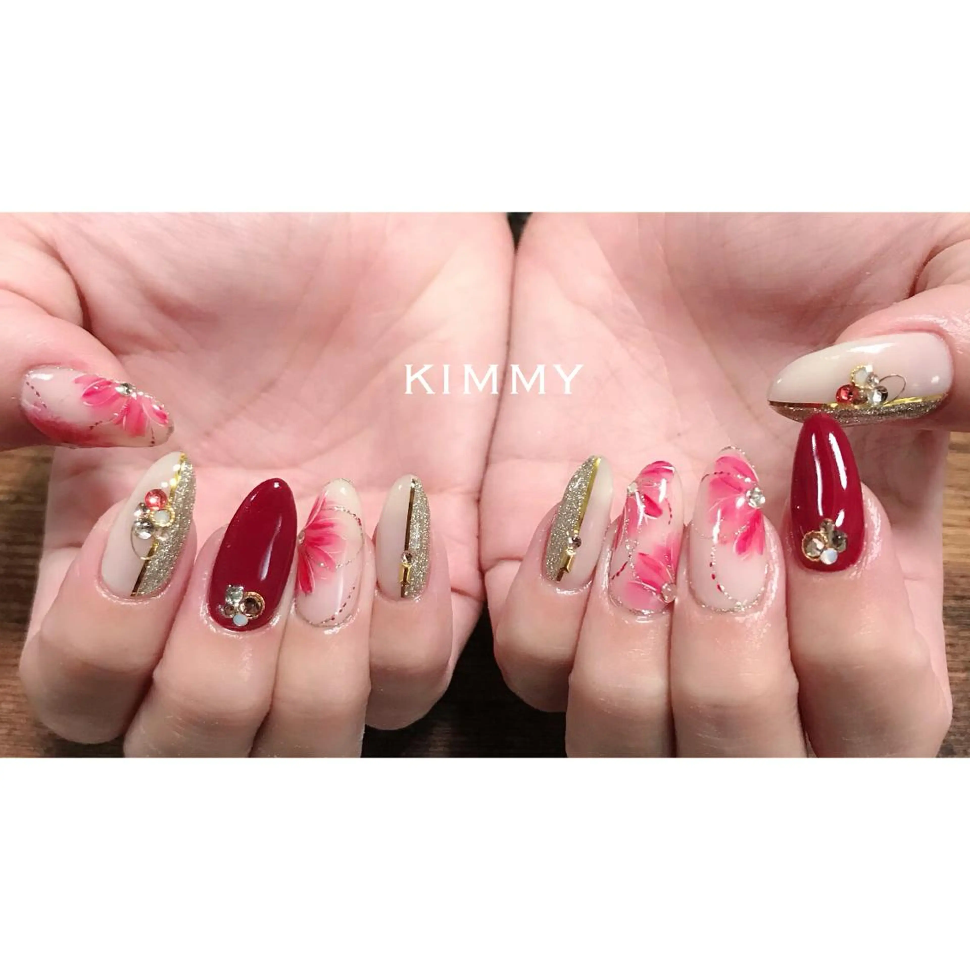 ネイル ハンドネイル kimmy nailsのネイルデザイン