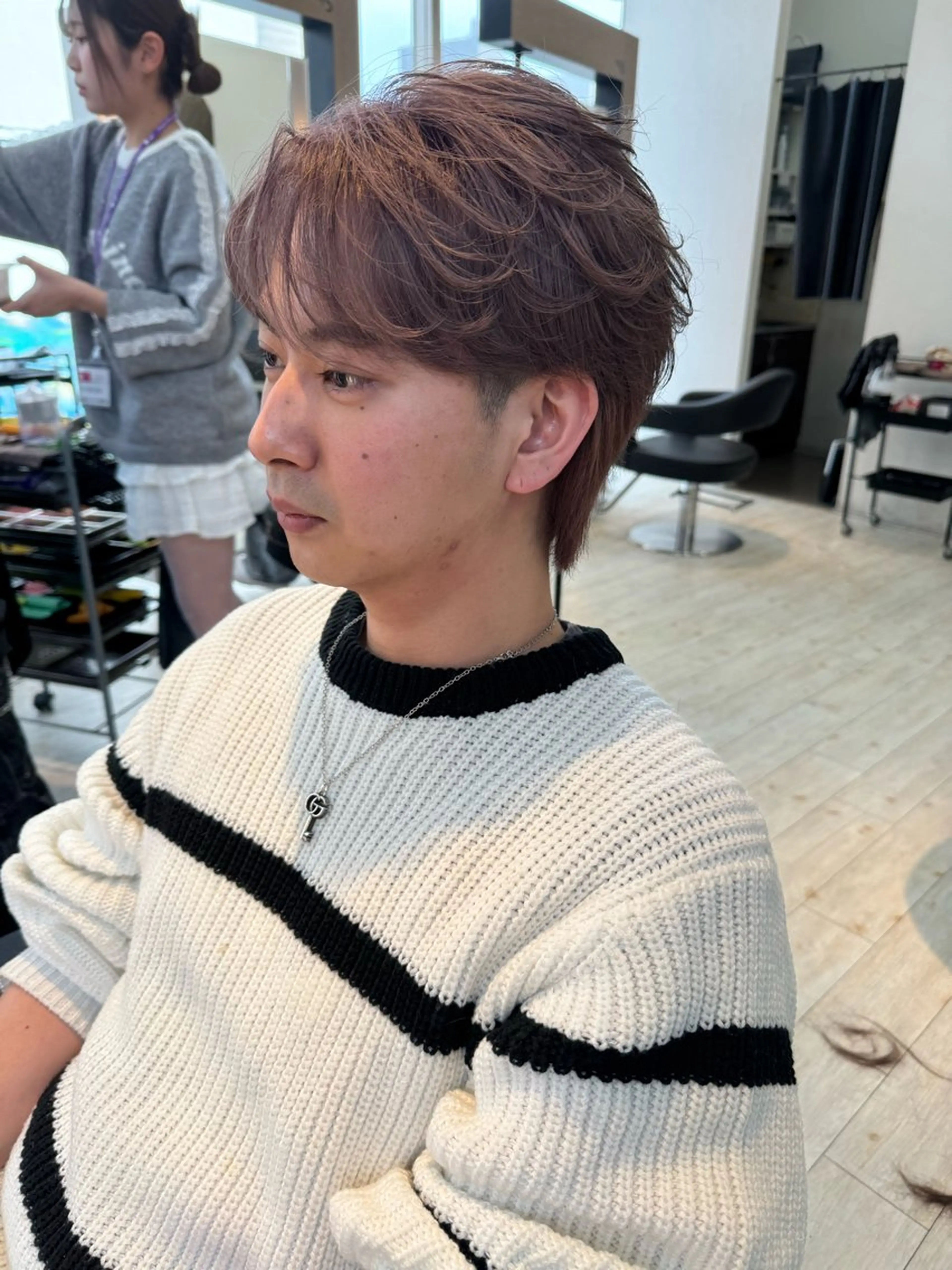 カラー メンズ カット ヘアカラー トリートメント 縮毛矯正/カット/ 韓国ヘア/蛯原🍤のヘアスタイル