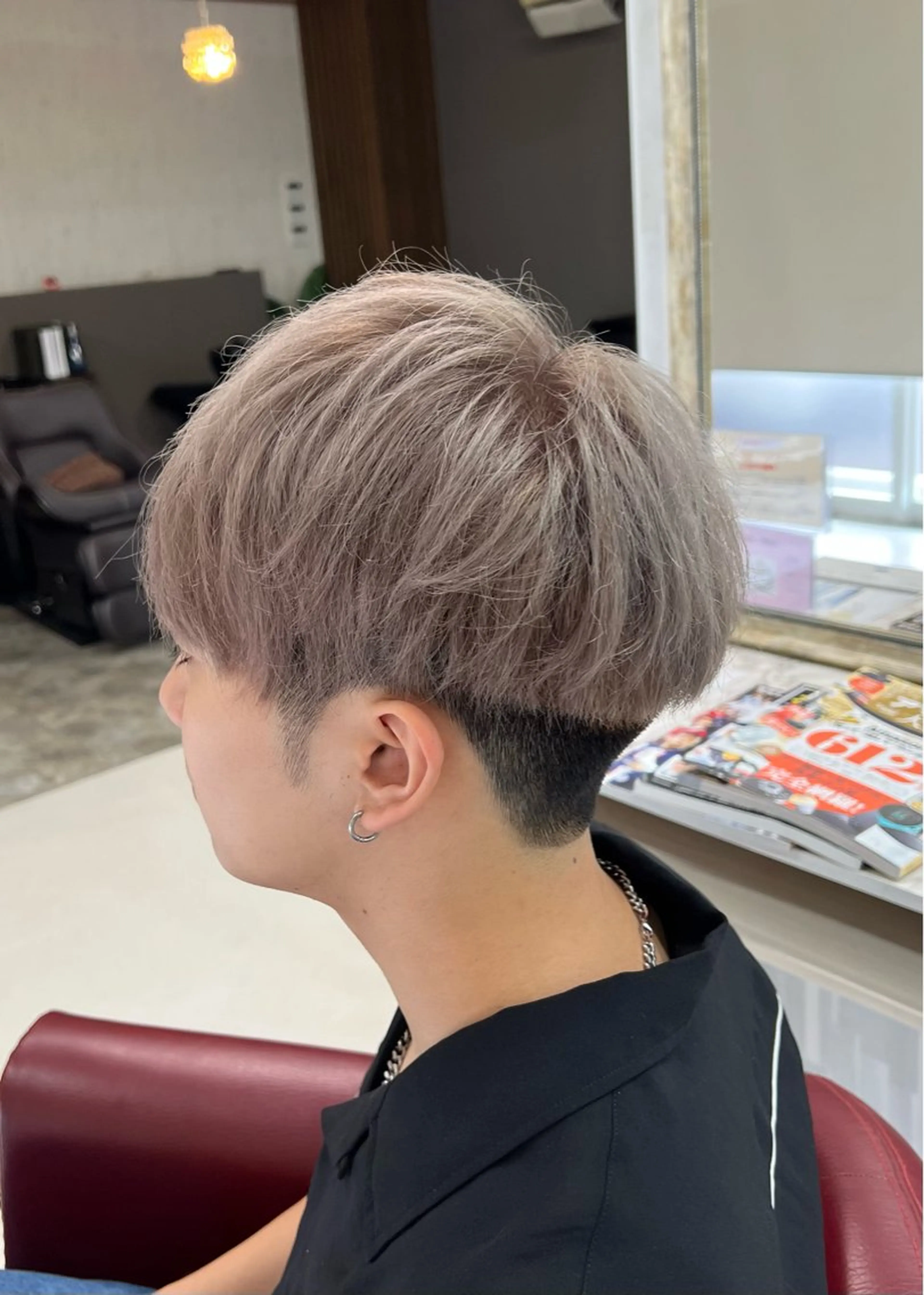 ショート カラー メンズ KEN 🌟のヘアスタイル