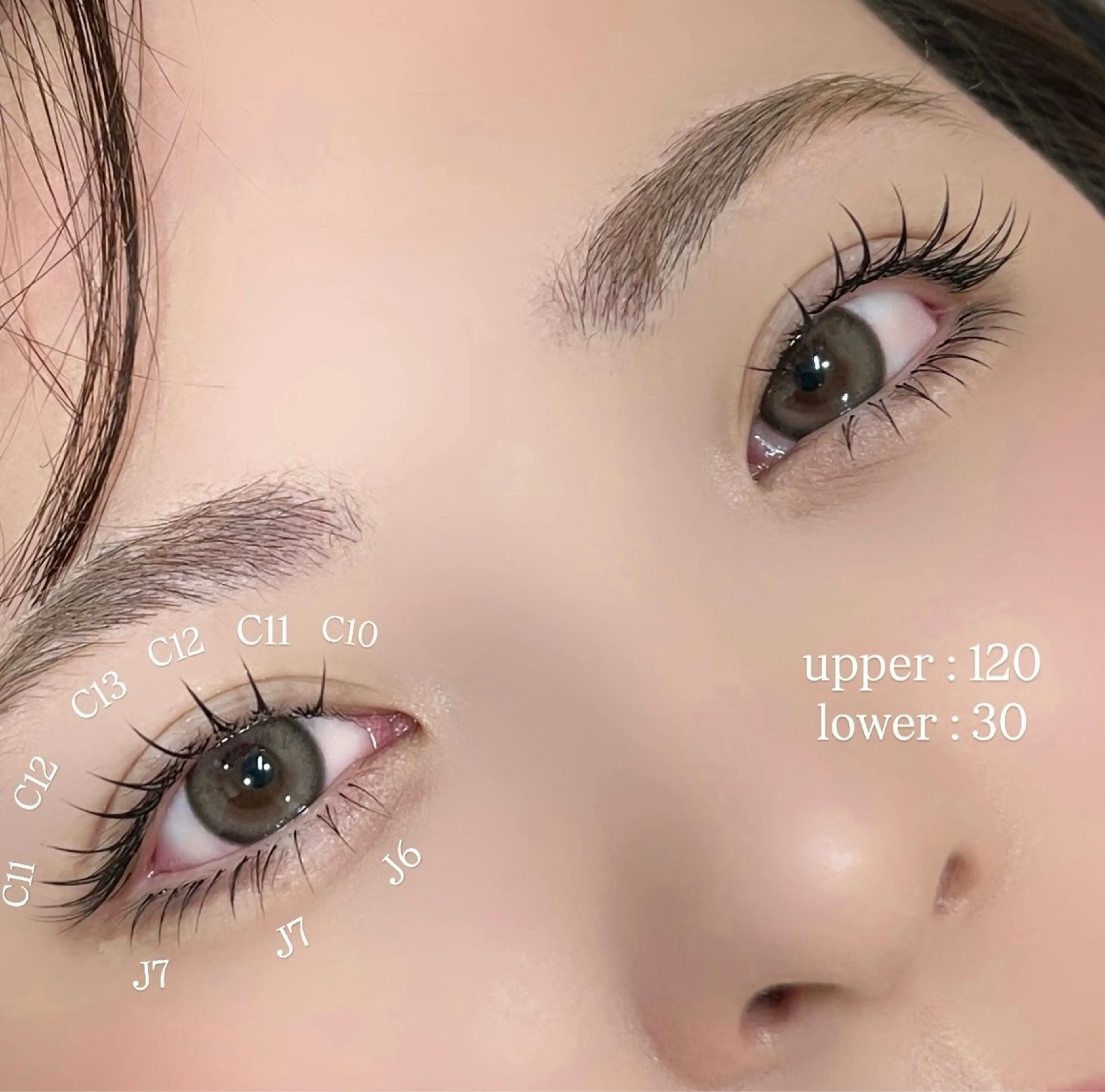 マツエク・マツパ マツエク 後藤 奈緒のマツエク・マツパデザイン