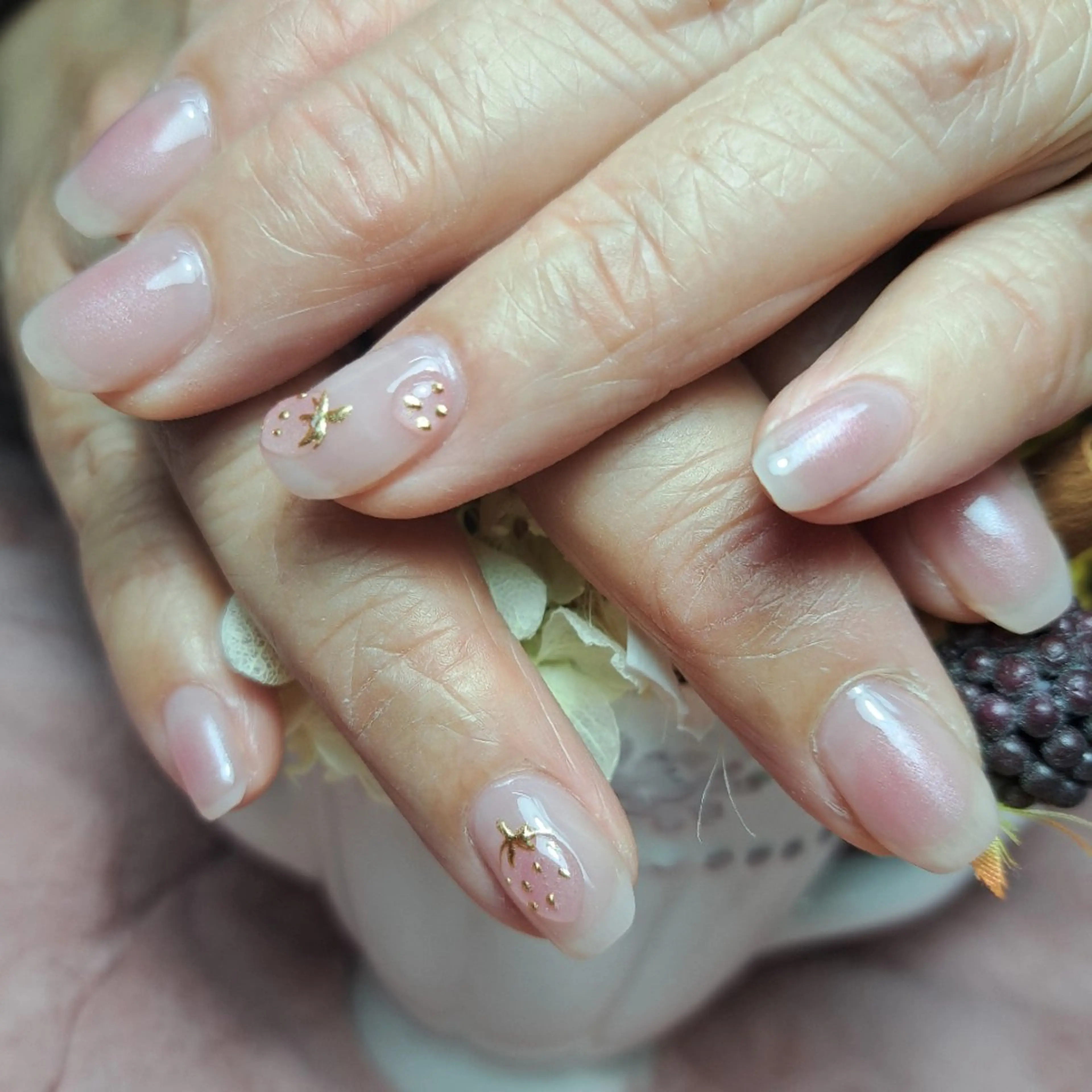 ネイル チークネイル ぷっくりネイル HAYASHI  Nのネイルデザイン