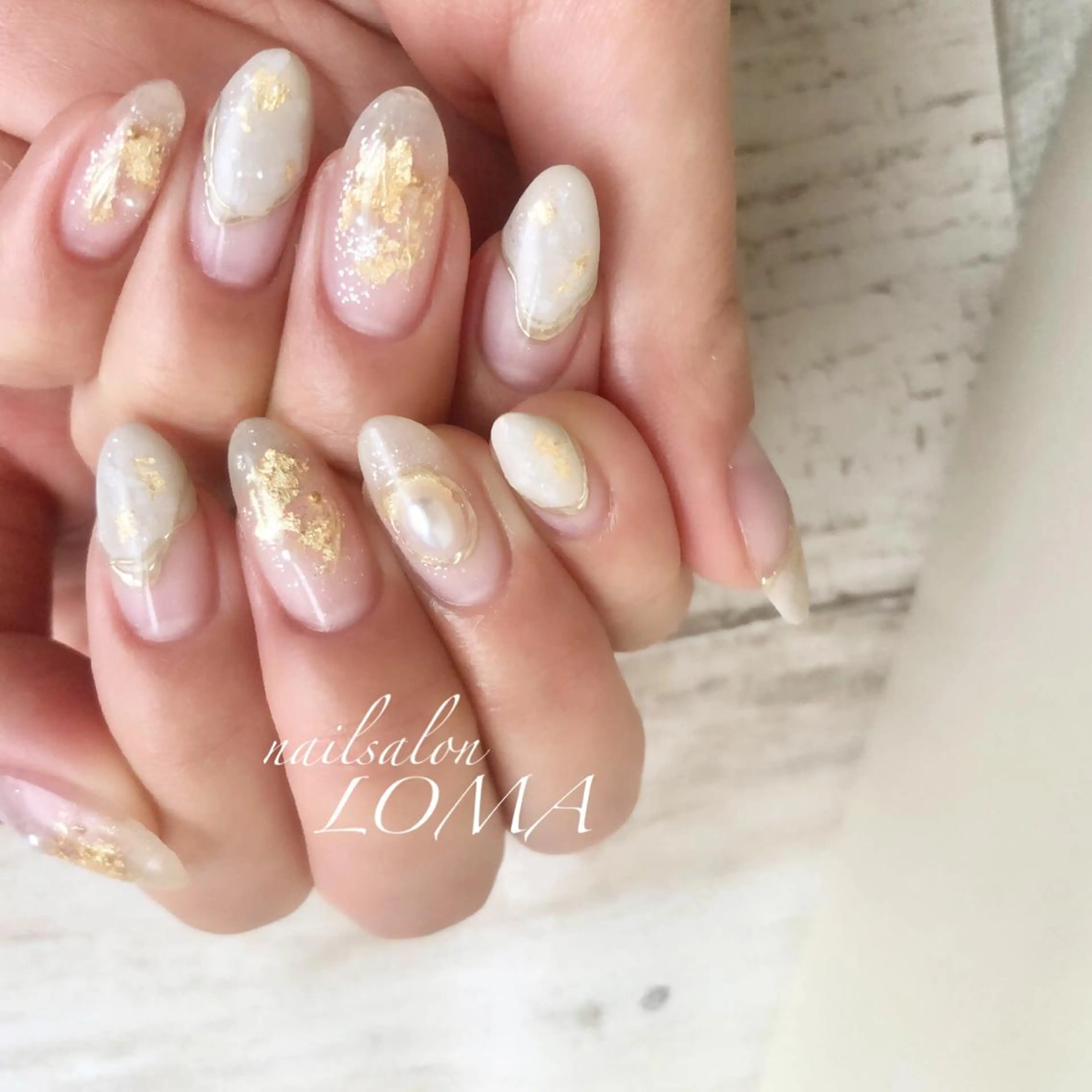 ネイル クリアネイル ニュアンスネイル ハンドネイル ハンドケア m-nail所属・m-nail 🌙minamiのネイルデザイン