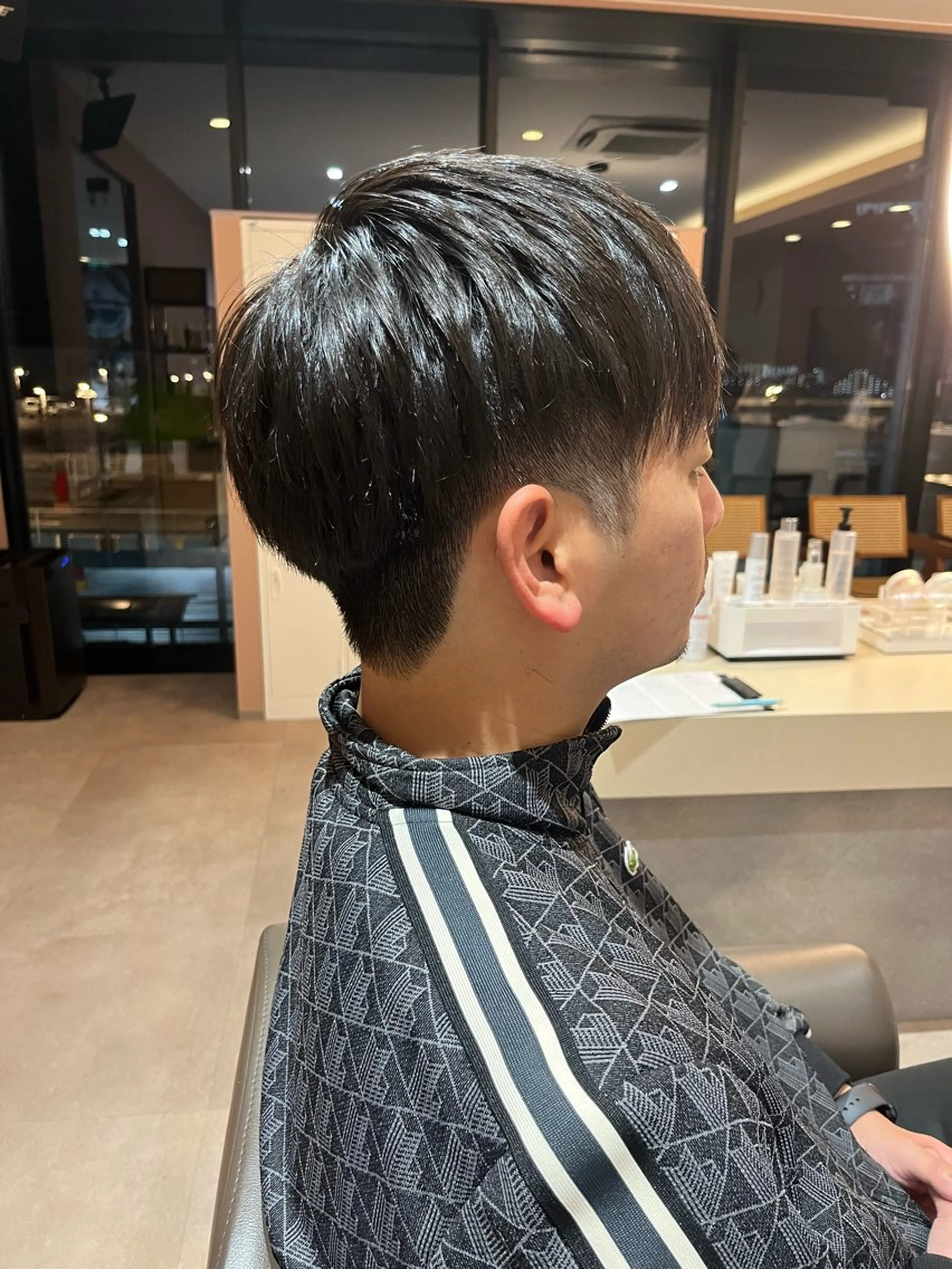 ショート メンズ マッシュ ショートヘア デュークラソル所属・坂本 翔のヘアスタイル