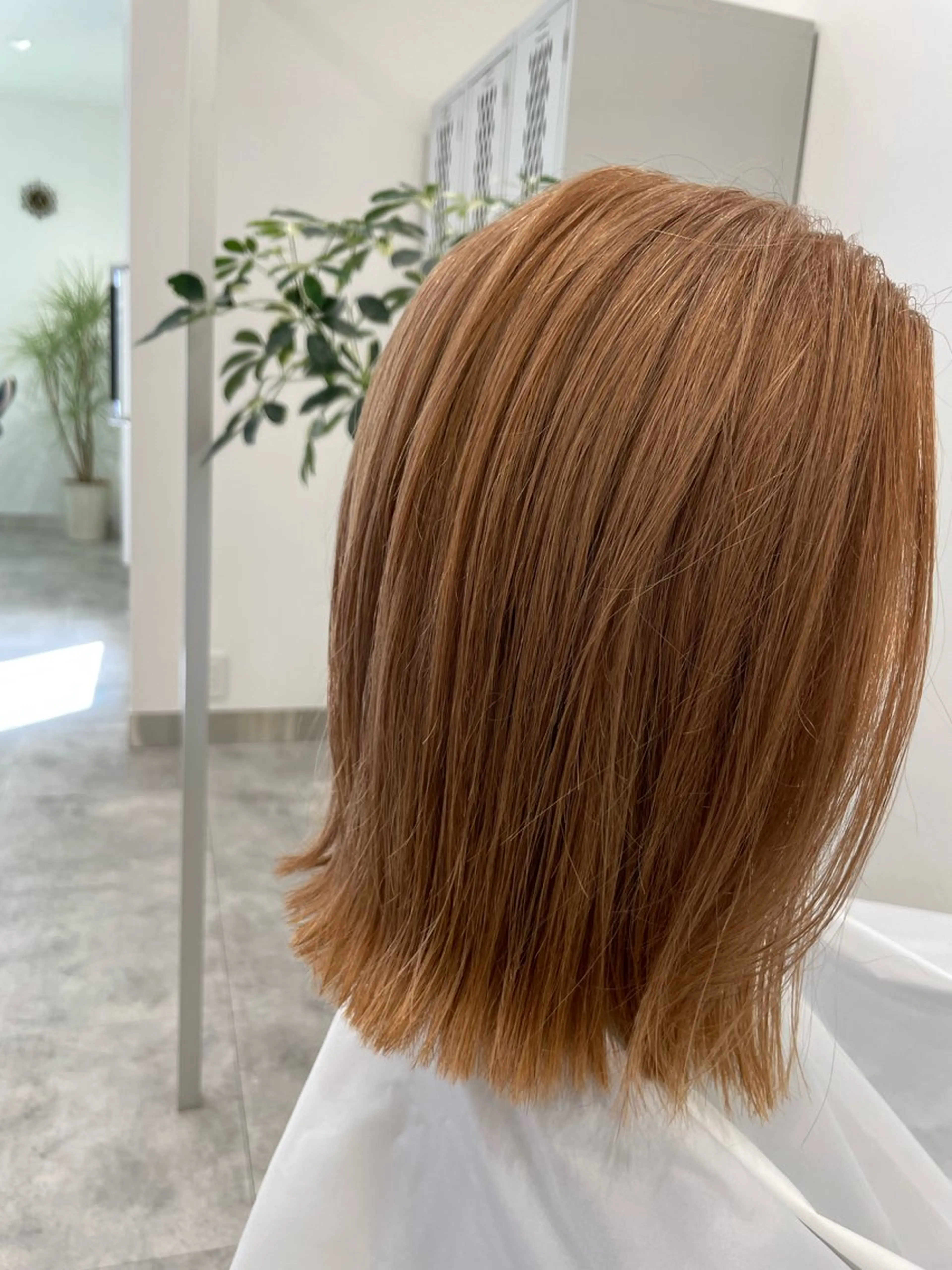 ミディアム 🍀ケアブリーチ🍀 木下 心のヘアスタイル