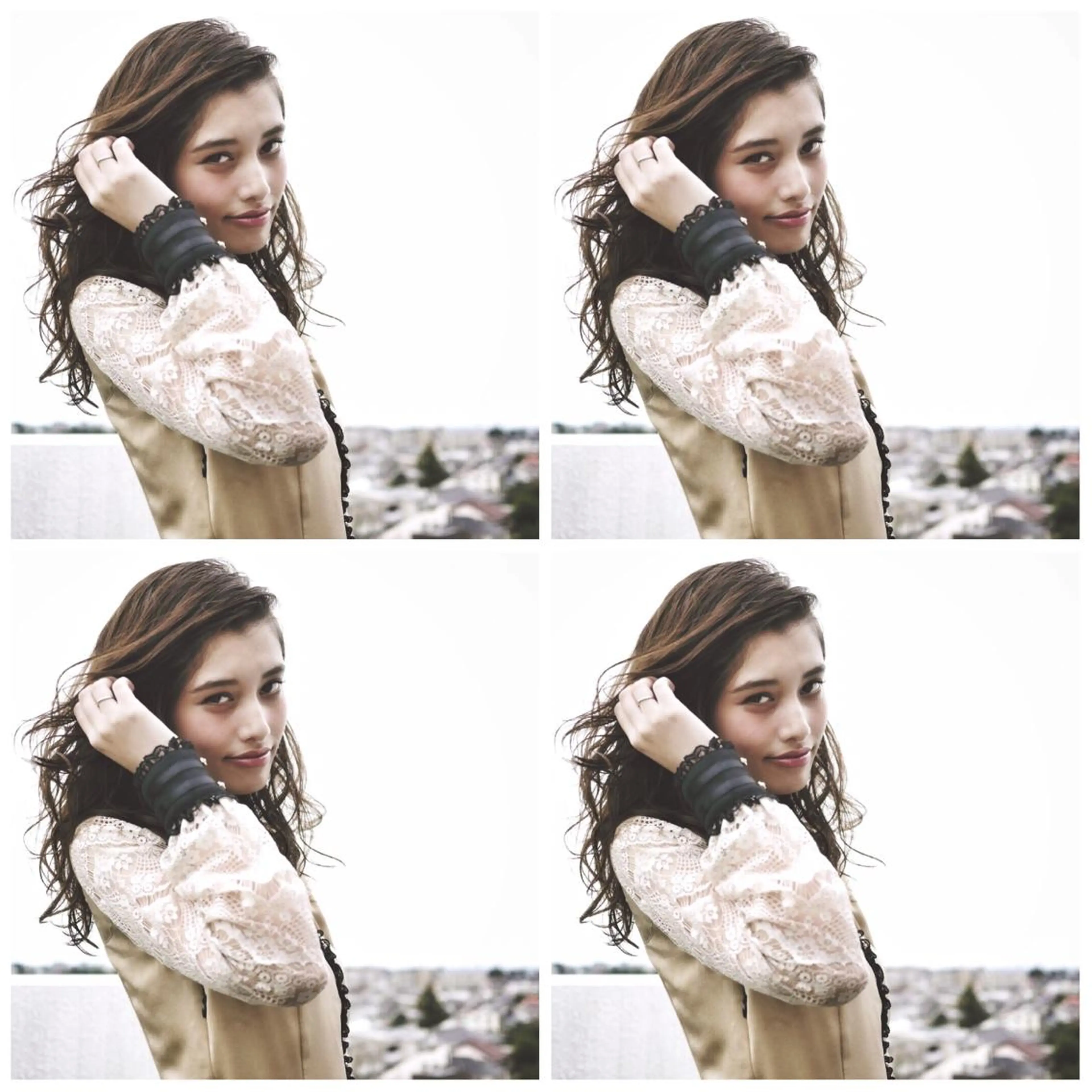 ミディアム ミディアムパーマ 圧倒的美髪ストレート ツダケイタロウのヘアスタイル