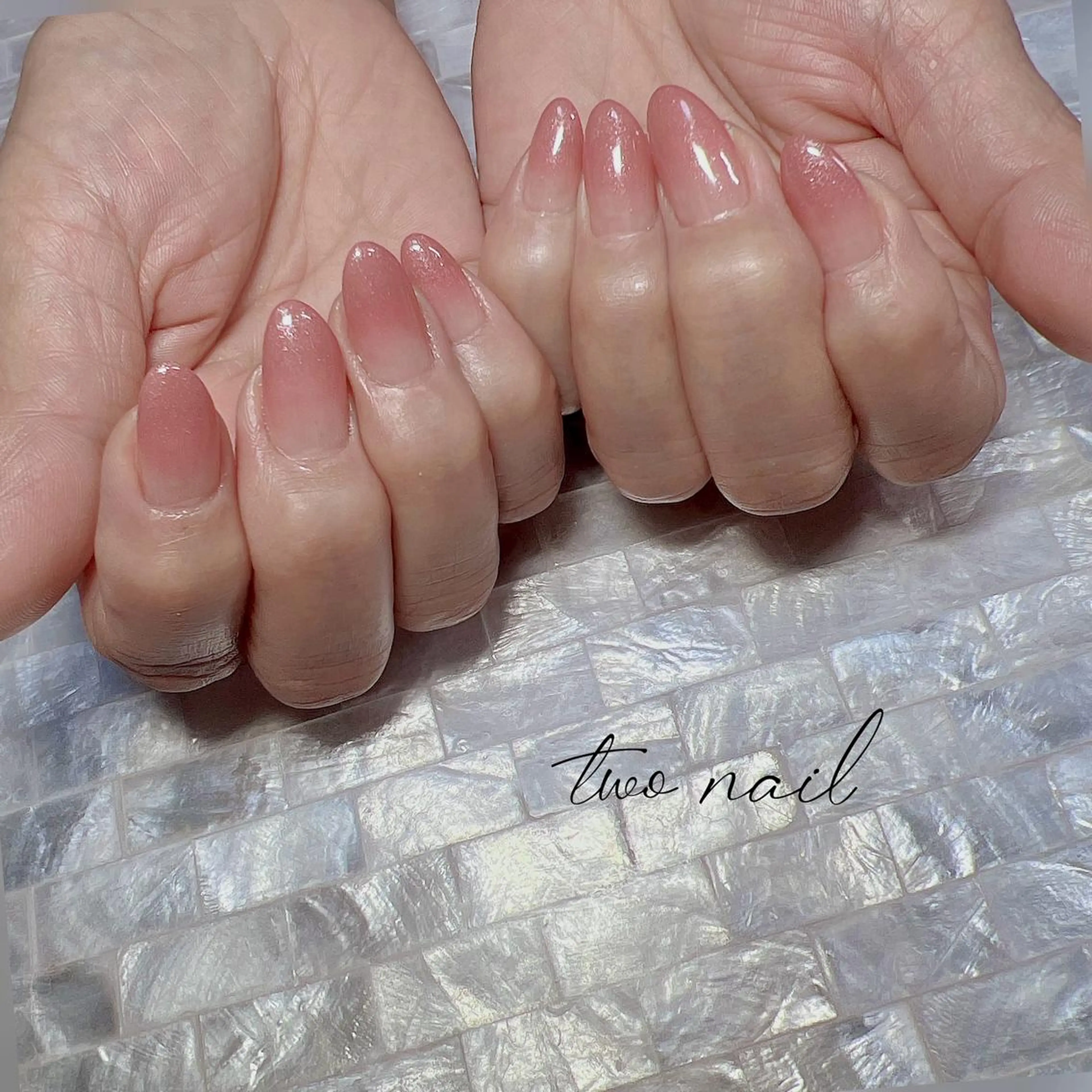 ネイル アートネイル フットネイル ハート キラキラネイル ニュアンスネイル ハンドネイル two nailのネイルデザイン