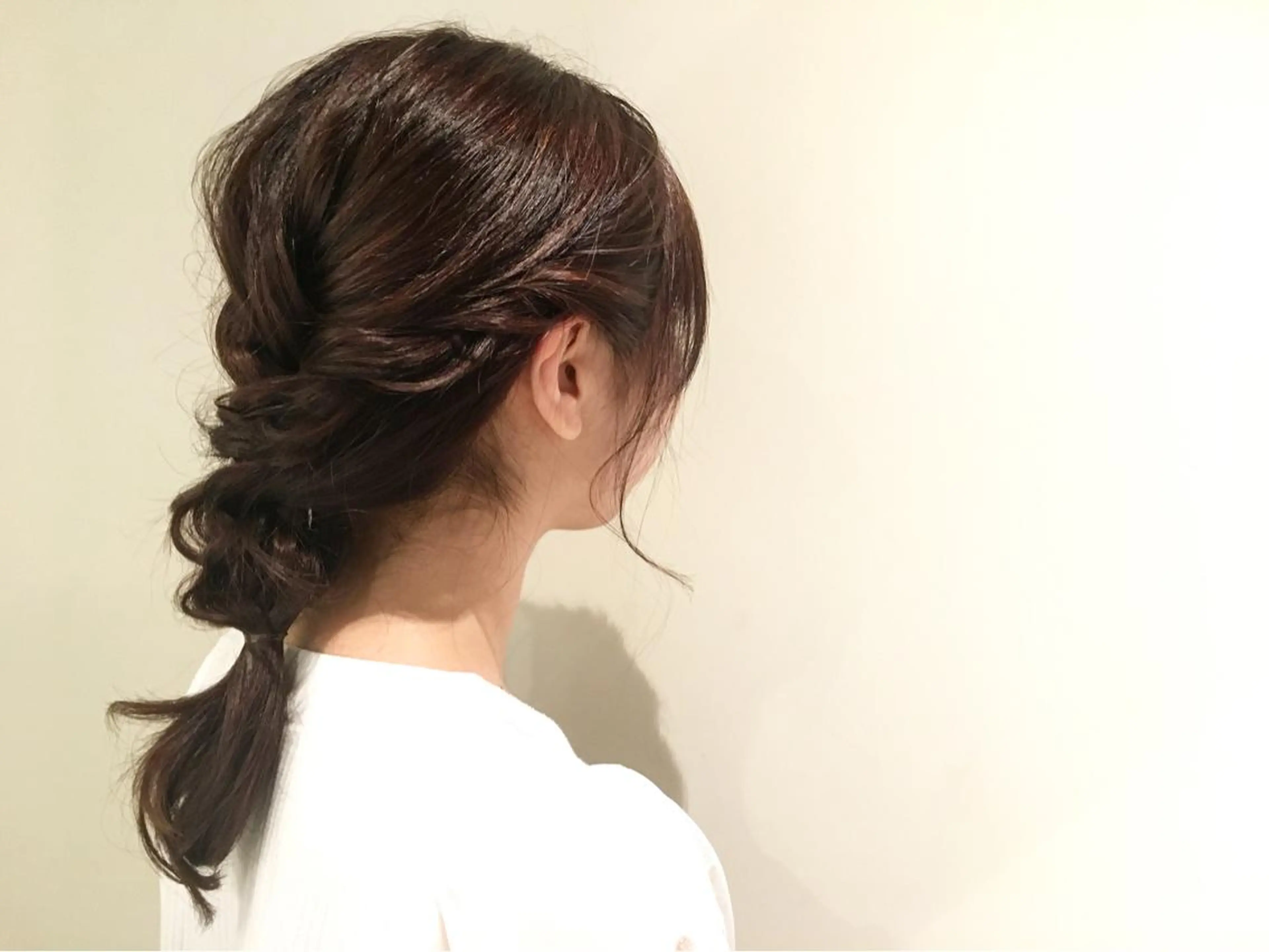 ロング カラー ヘアアレンジ 野々村 朋美のヘアスタイル