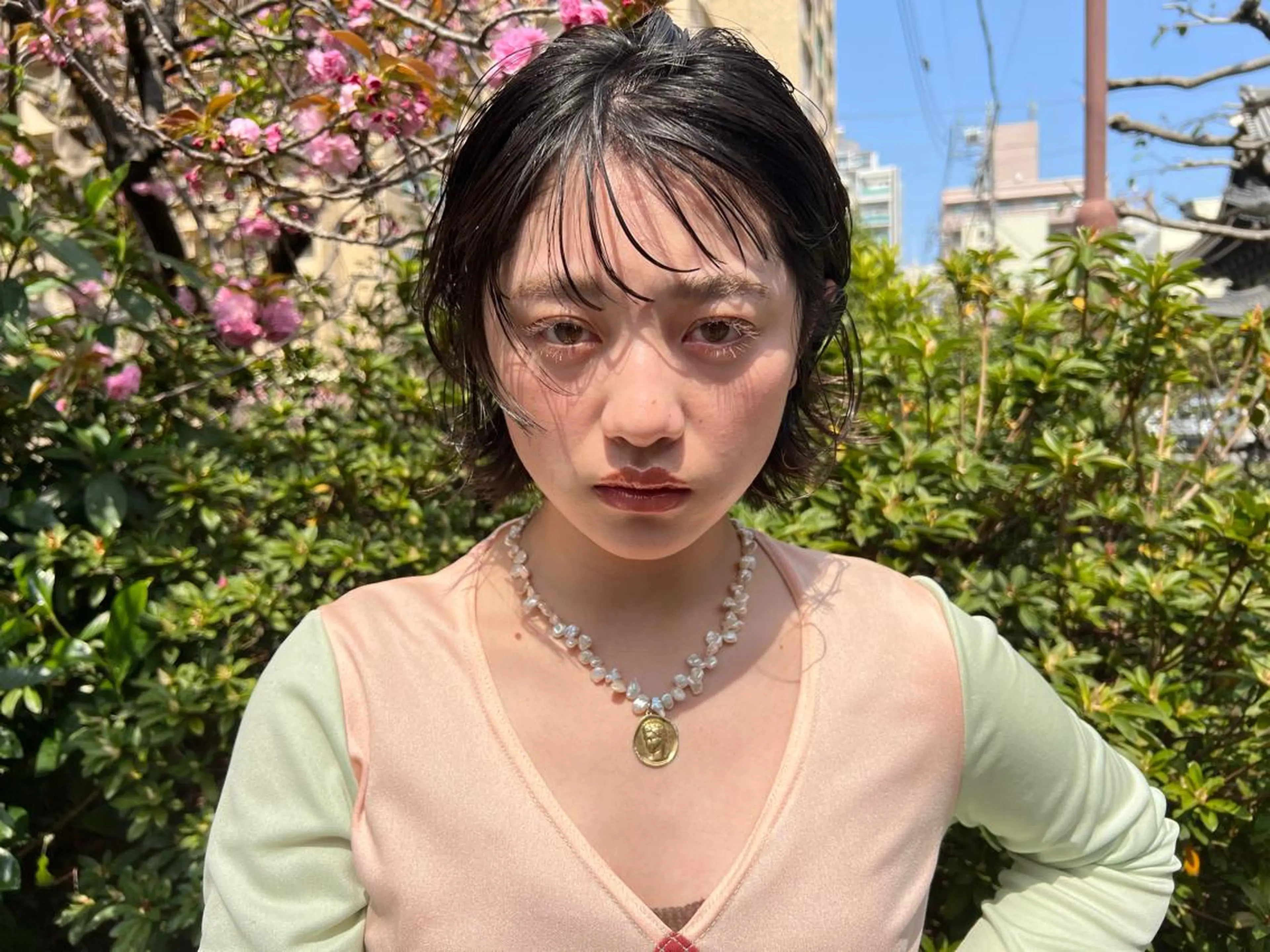 ミディアム 矢場町/栄/上前津/ 佐藤祐希のヘアスタイル