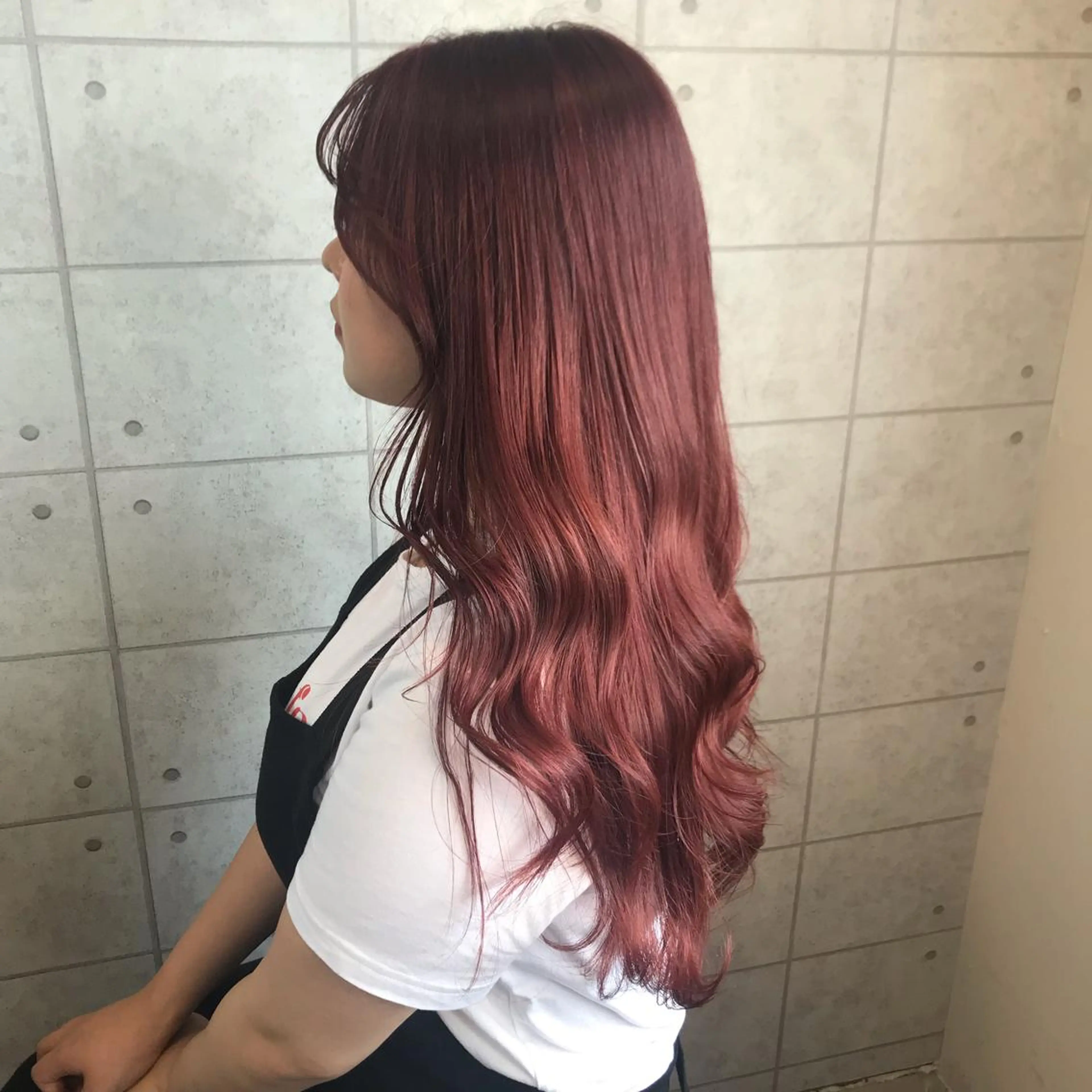 ロング カラー knock【ノック】所属・烏丸韓国ヘア🇰🇷 ayaka🎀のヘアスタイル