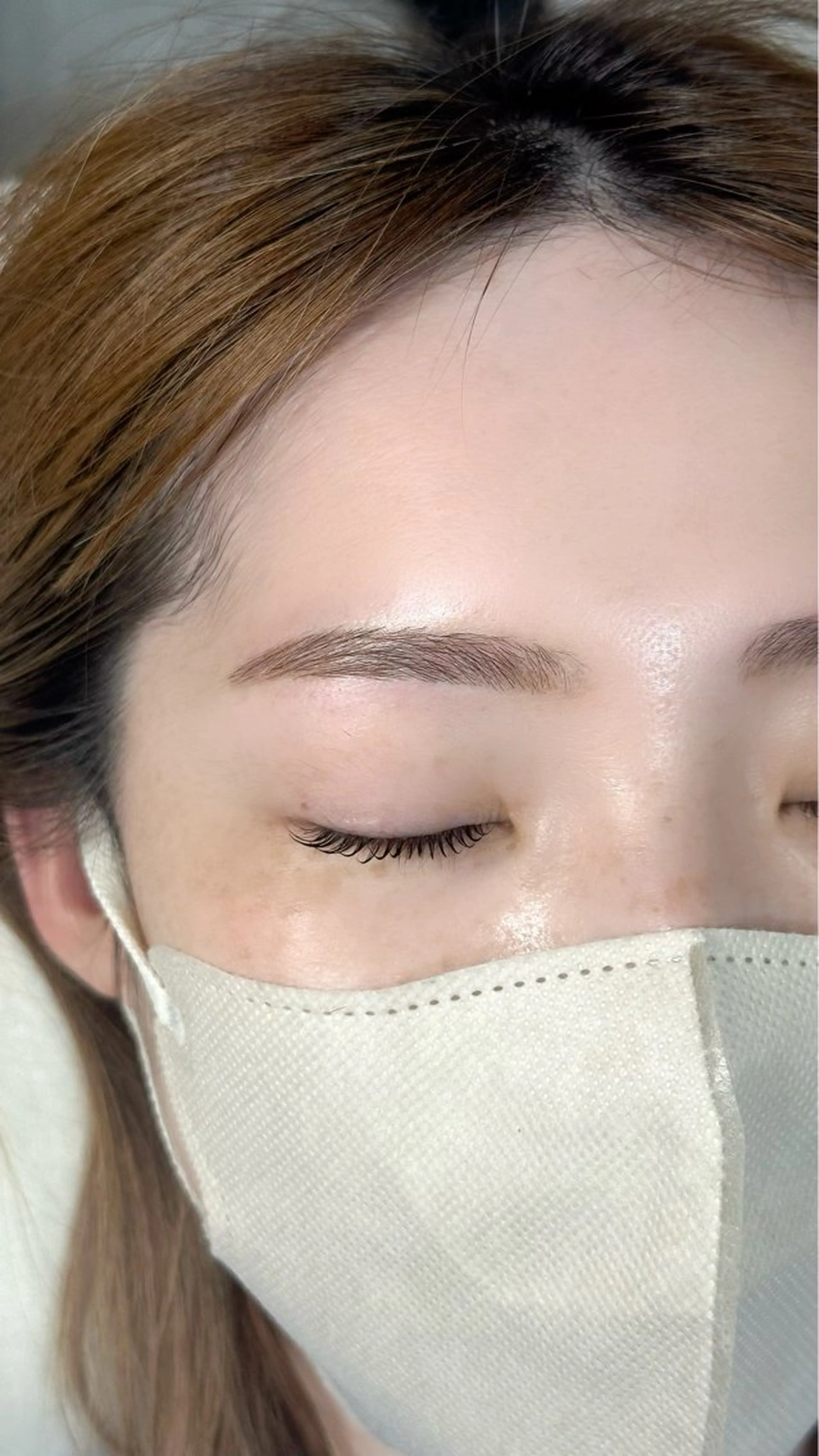 アイブロウ 眉毛ワックス脱毛 Nixie akaneのマツエク・マツパデザイン