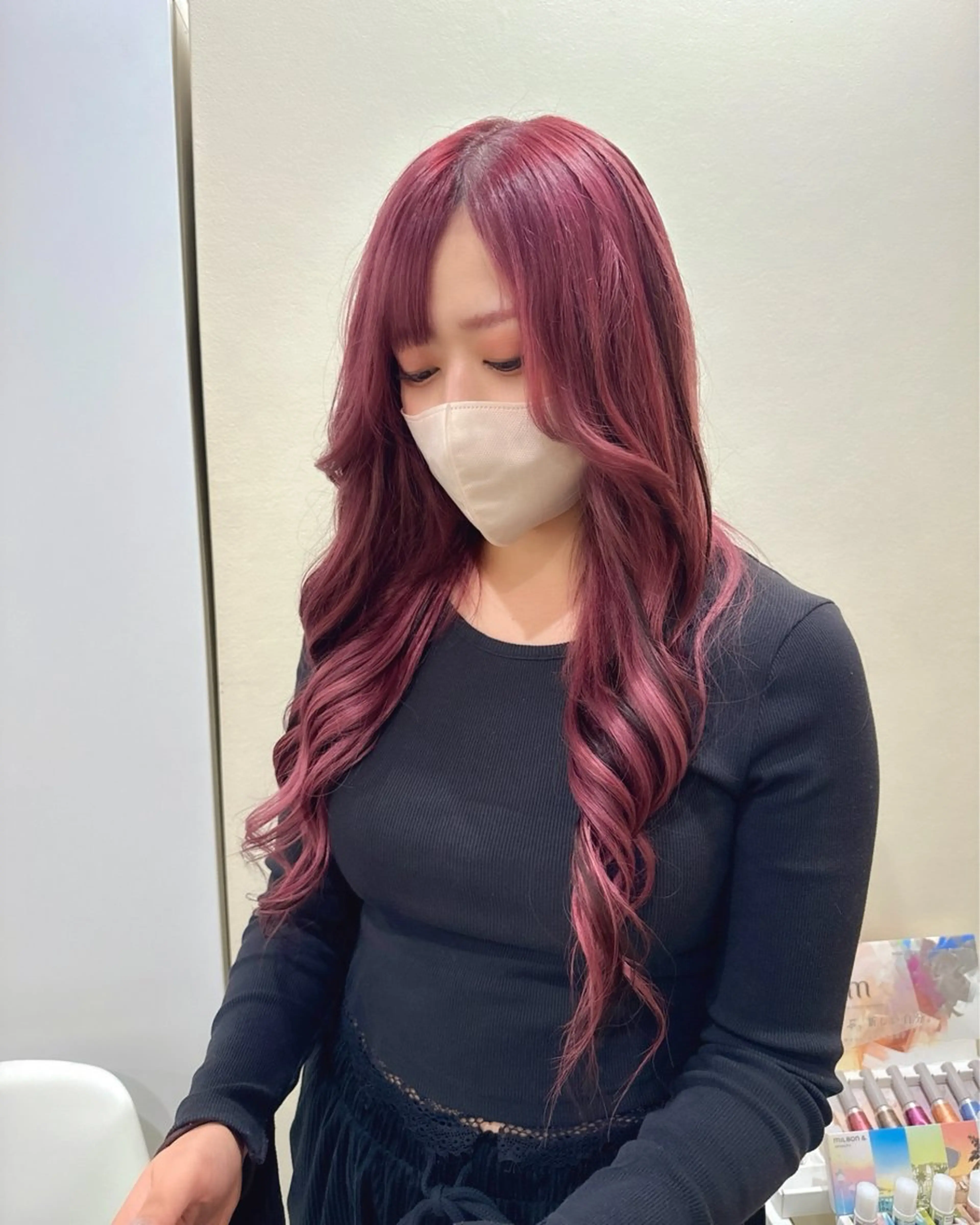 ロング カラー エクステ カット ヘアカラー トリートメント Fuu.by lupine所属・本日空きあり 🌟misatoのヘアスタイル