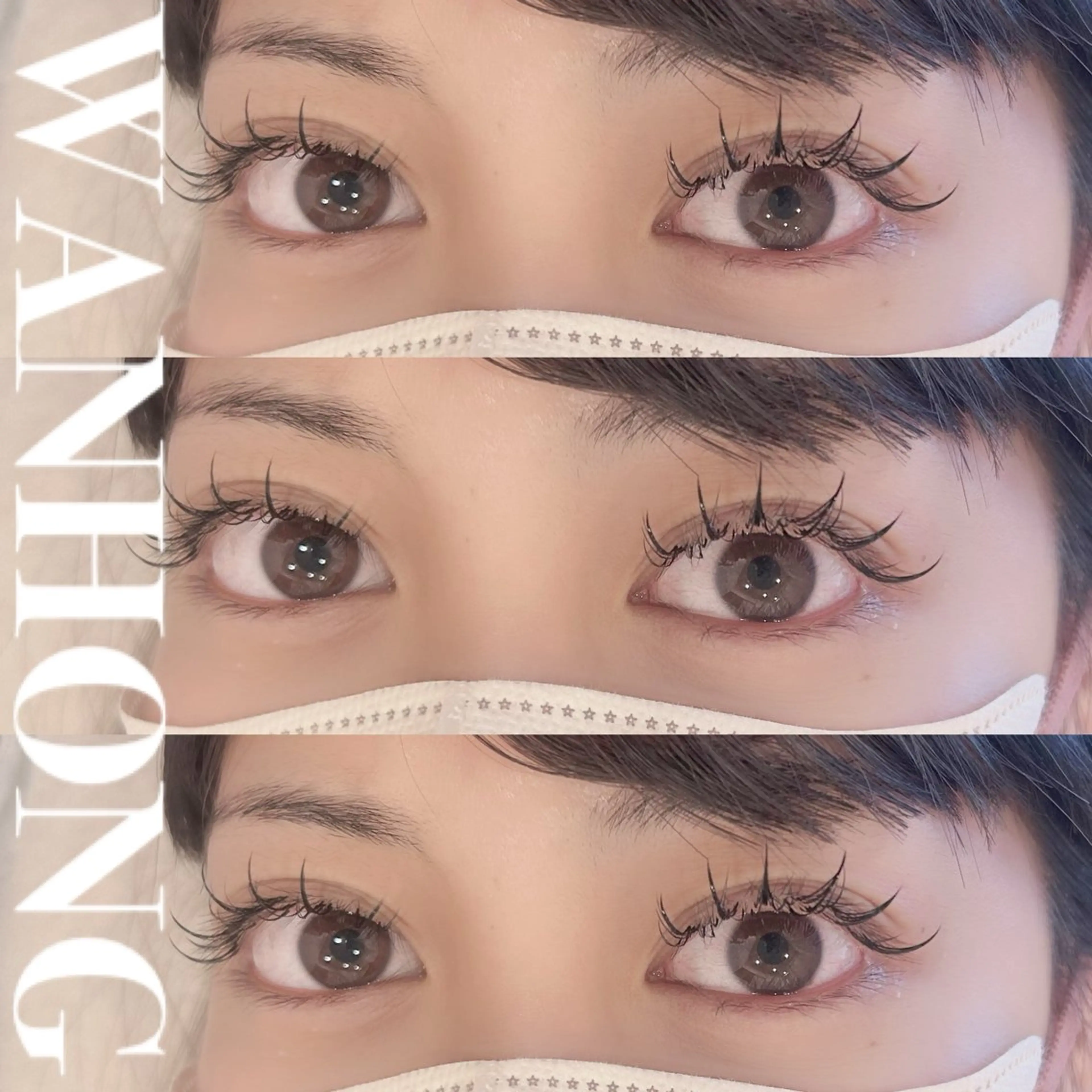 マツエク・マツパ Lカール マツエク HOME loveitのマツエク・マツパデザイン