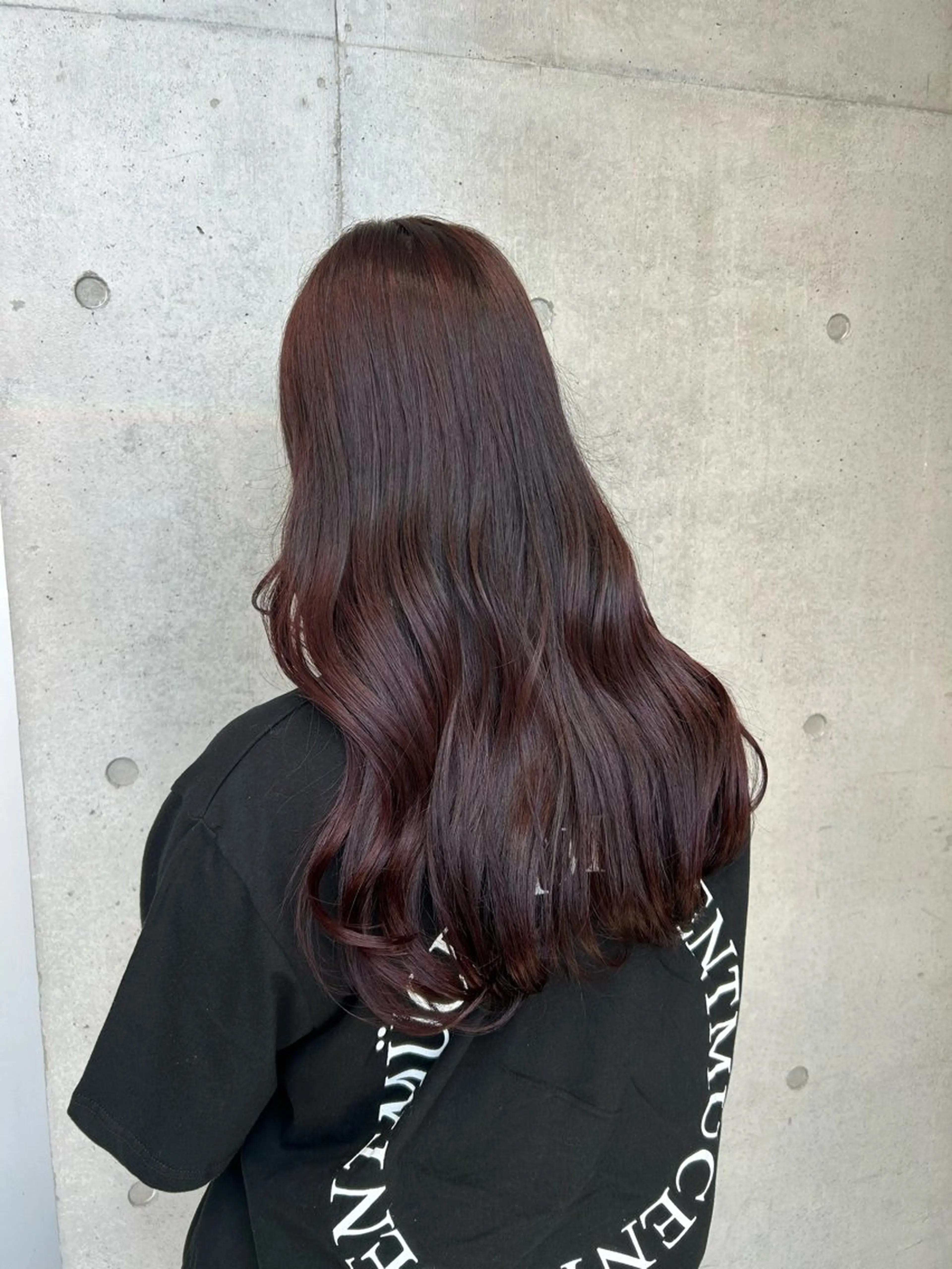 ロング カラー ヘアアレンジ カット ヘアカラー トリートメント ボブ艶モテカラー🫧 カリンのヘアスタイル