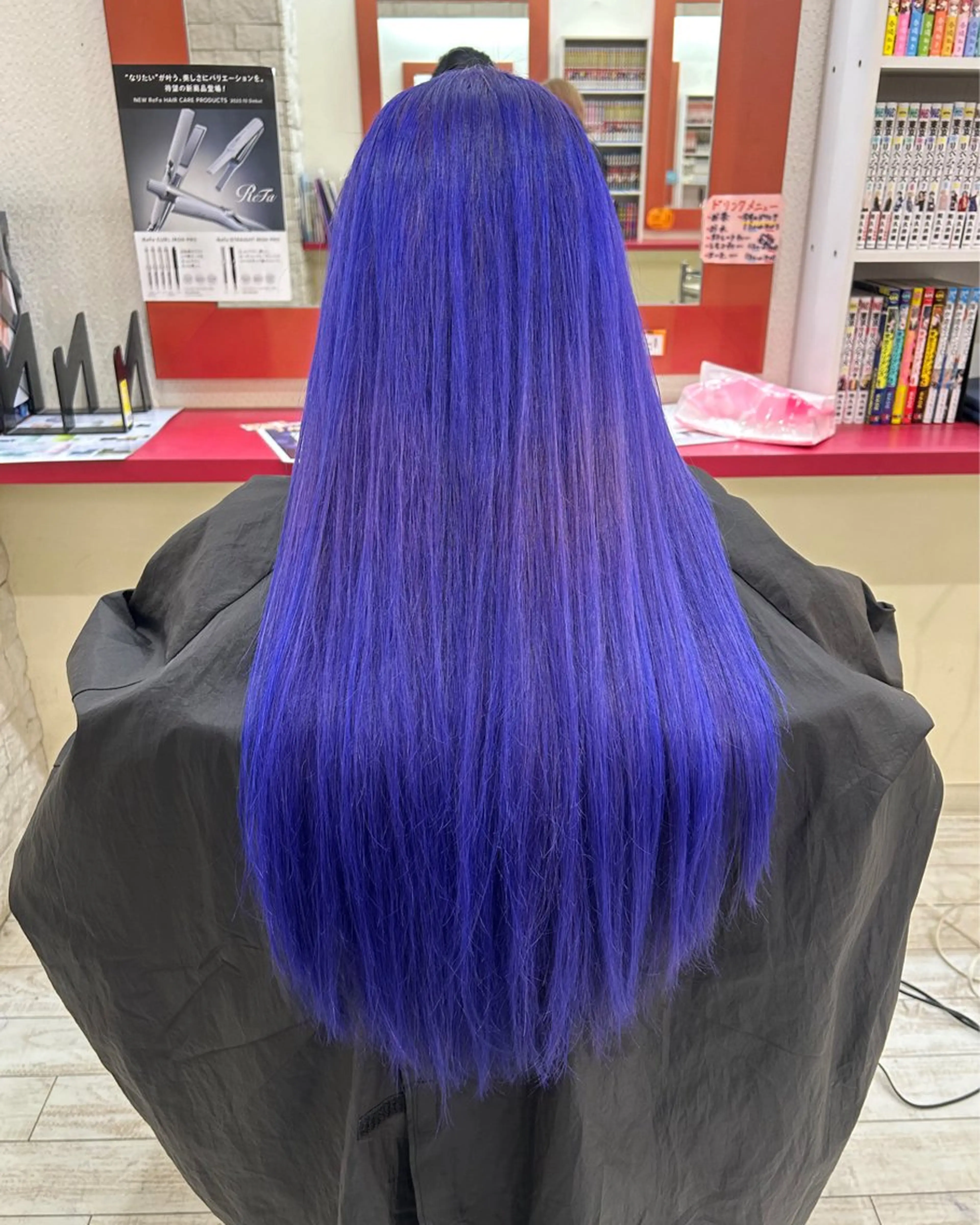 ロング カラー ヘアアレンジ 今村公介 ブリーチ特化、派手髪のヘアスタイル