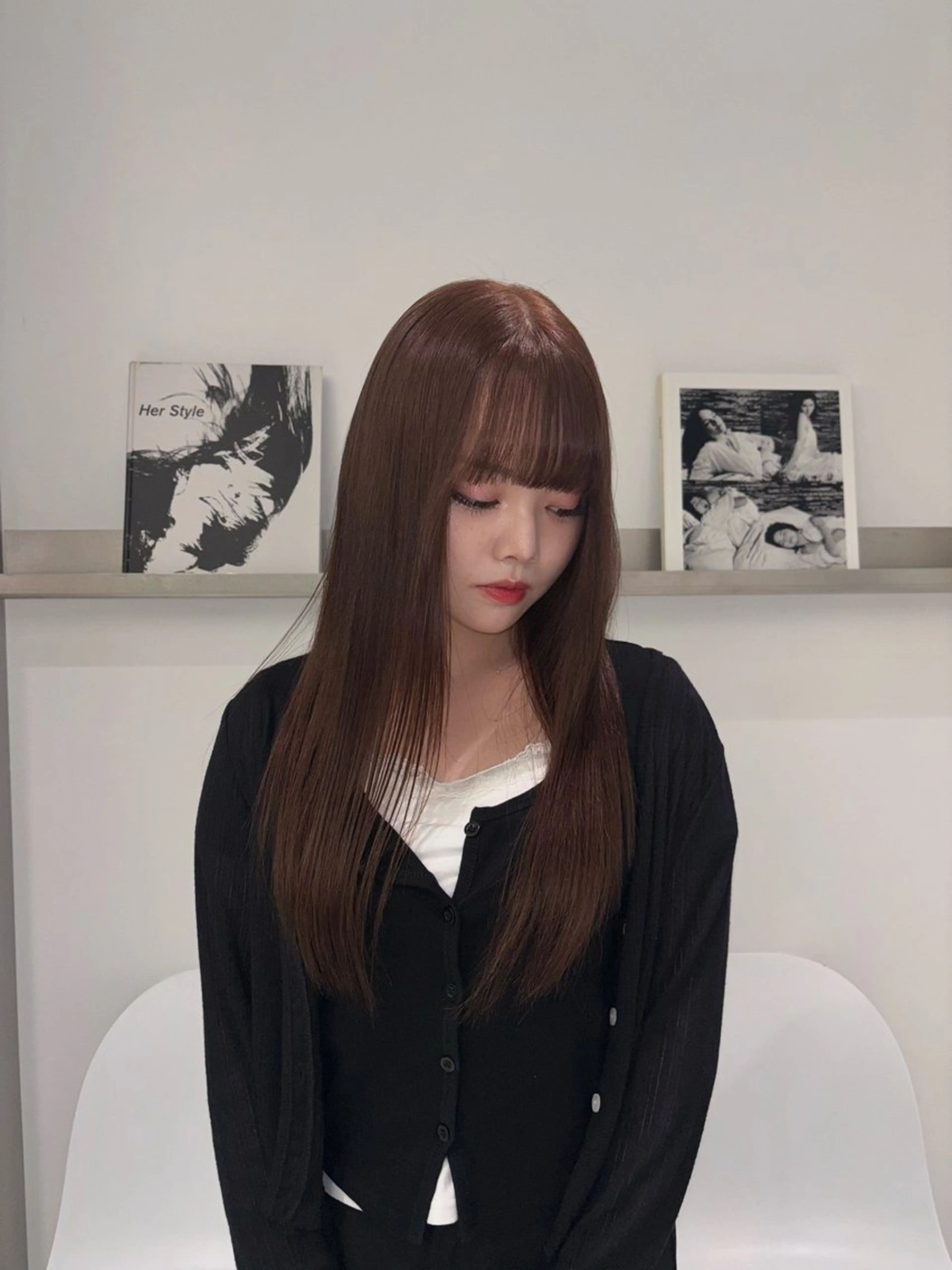 ロング カラー ヘアカラー ハイトーン/ miyu🧚🏻のヘアスタイル