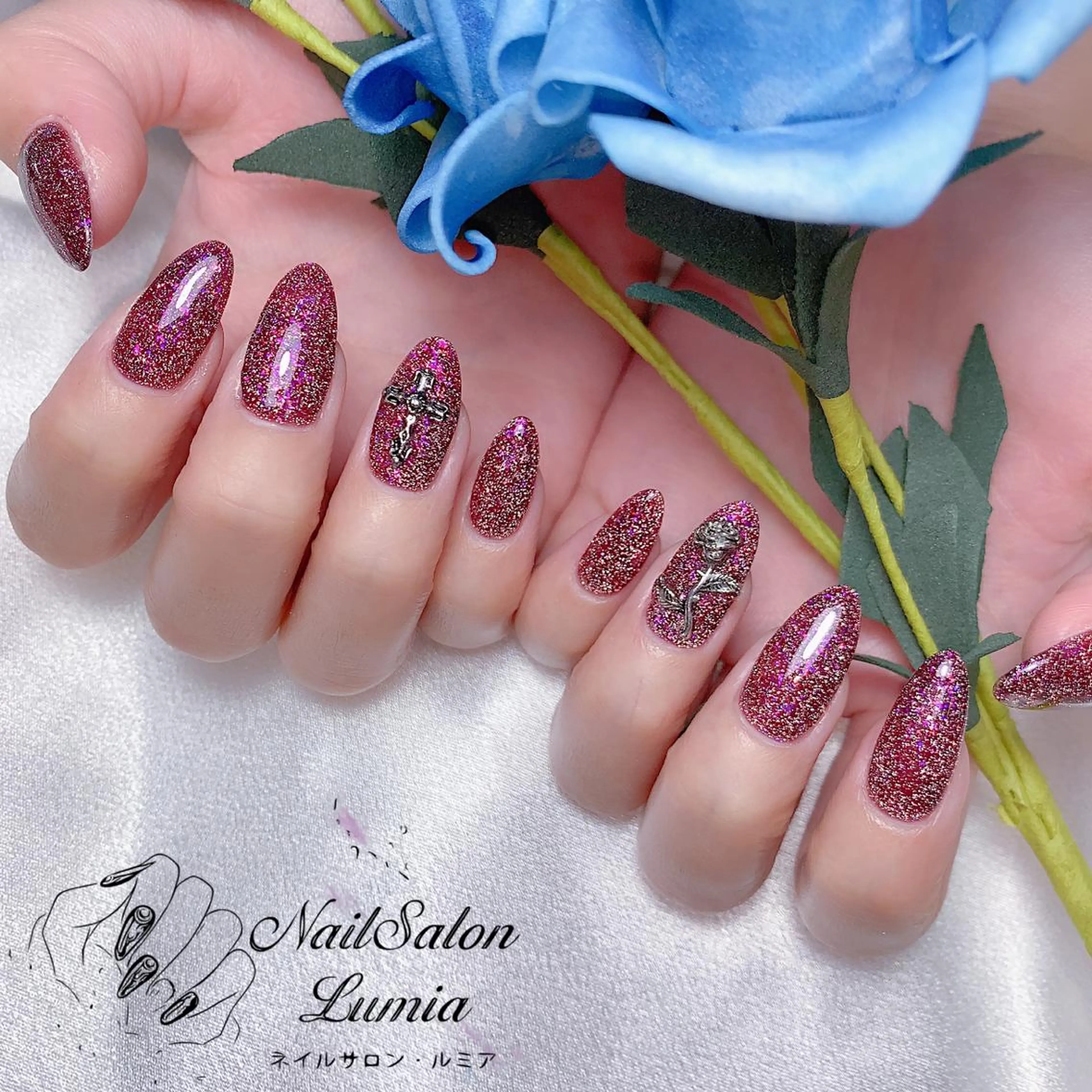 ネイル ハンドネイル ネイルサロン ルミア Lumia 店長のネイルデザイン