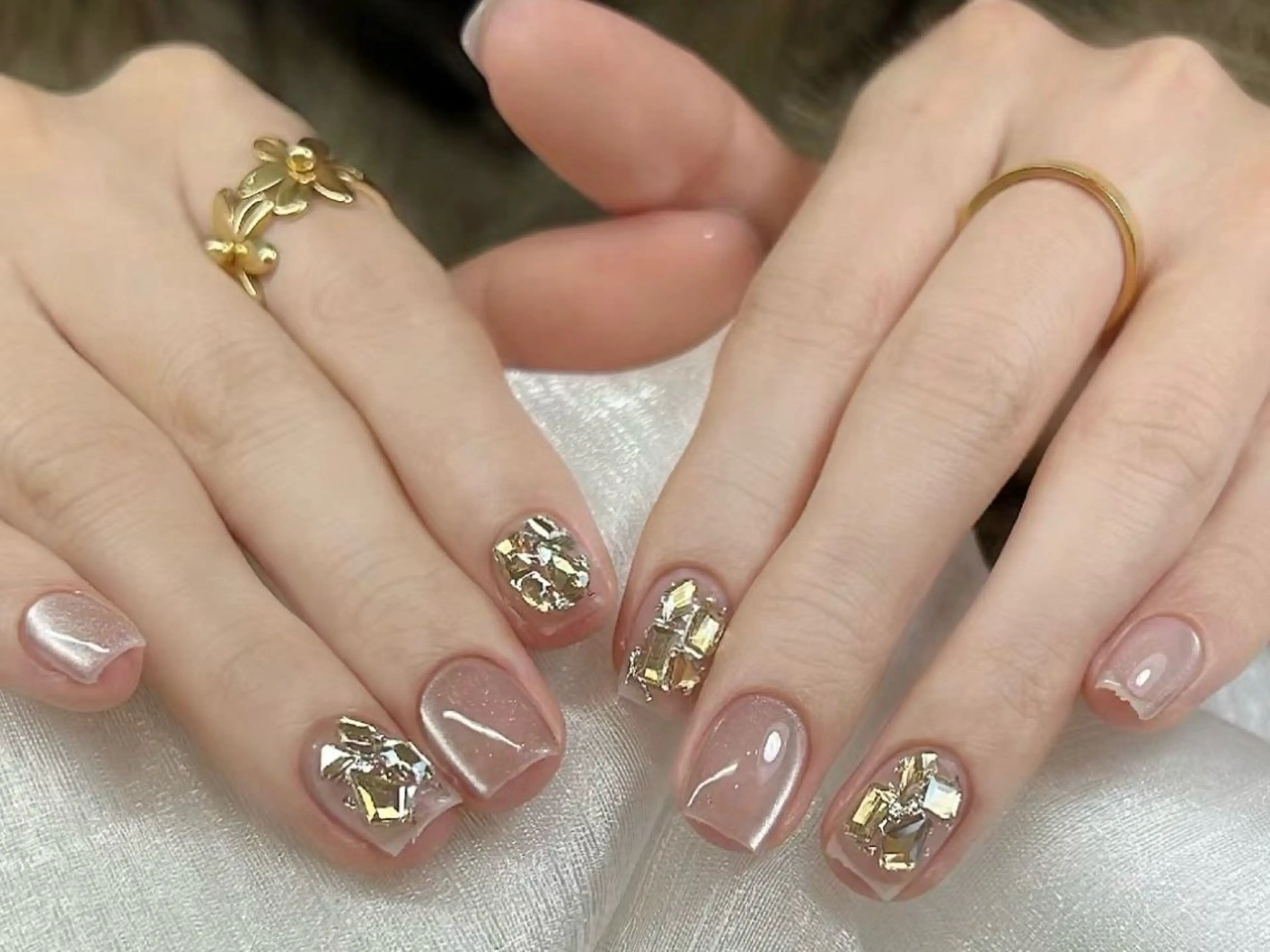 ネイル アートネイル チークネイル 長さ出し フットネイル ジェルネイル ハンドネイル ハンドケア ラッキーネイルサロン 西川口東口店のネイルデザイン