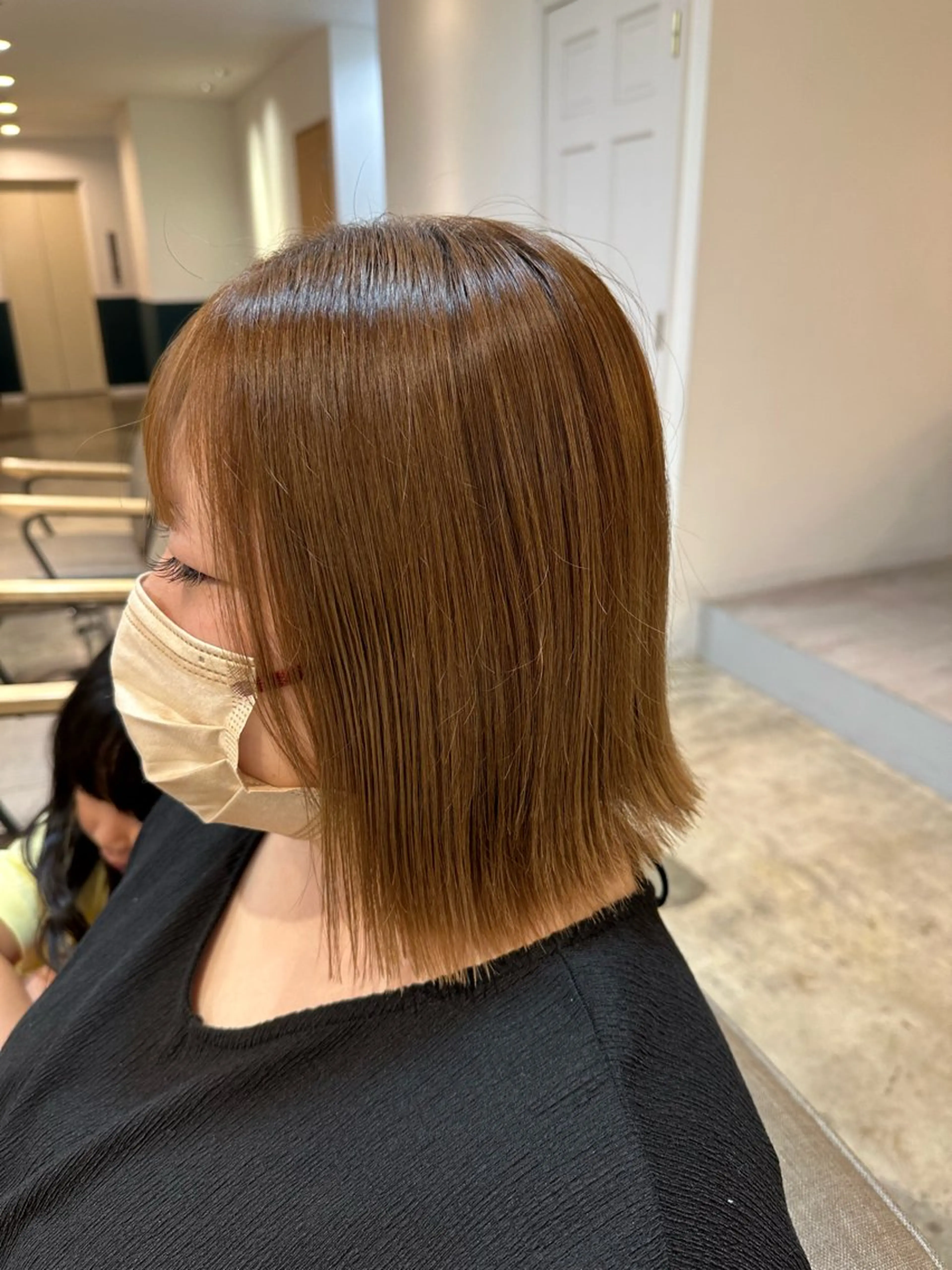 ミディアム ボブ 外ハネヘア ボブ特化美容師 /荒井悠葵のヘアスタイル