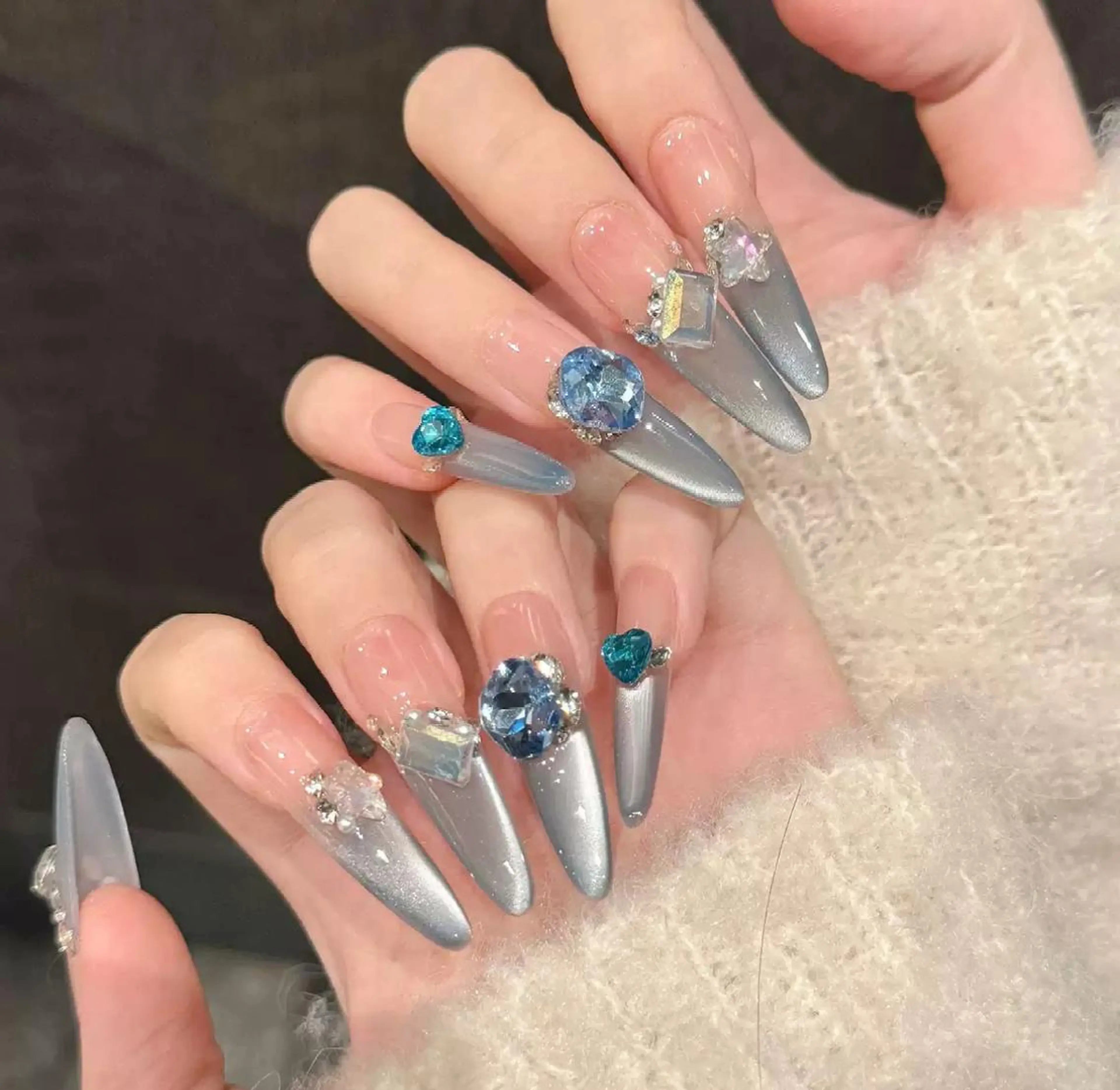 初回ジェルオフ無料！日本初☆圧倒的美しさ現品ネイルチッププラン☆4980の写真