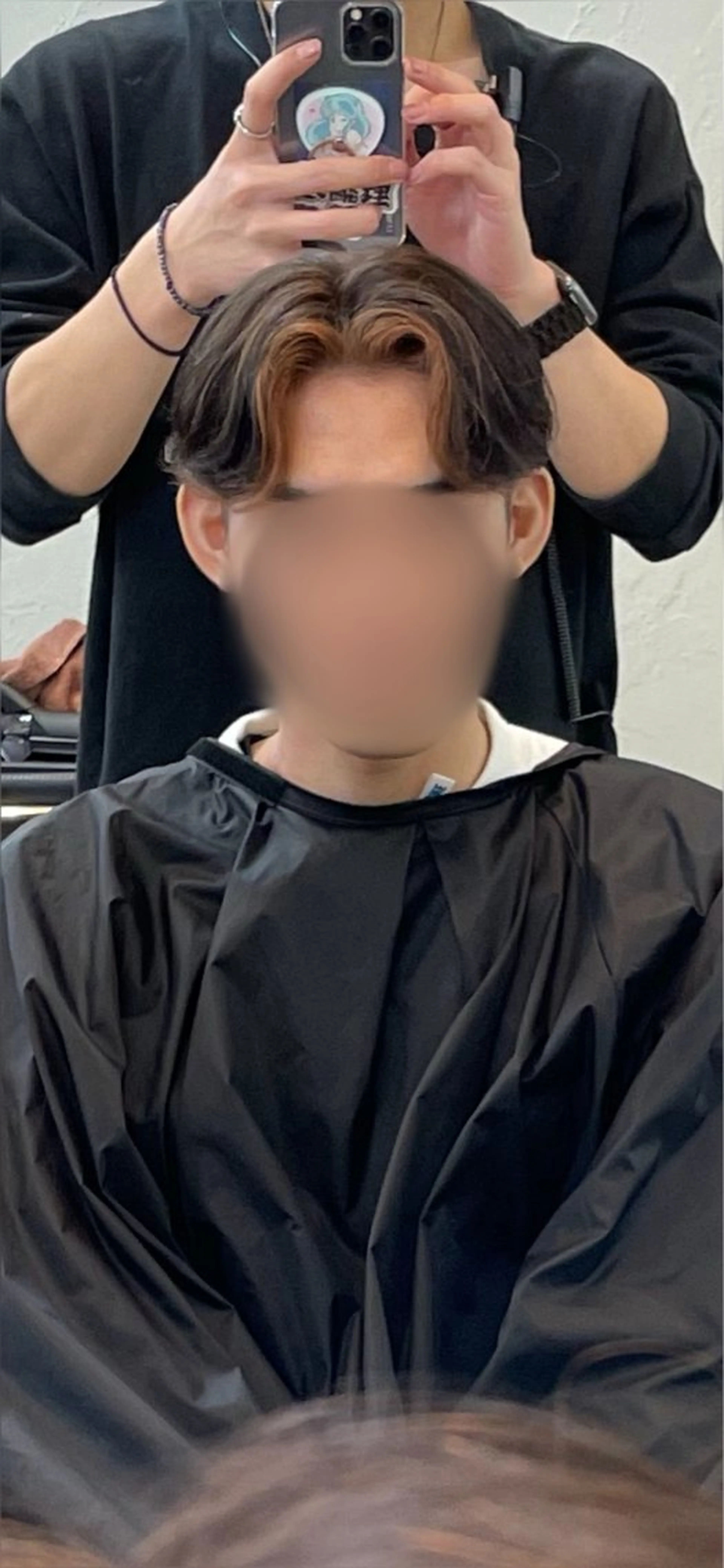カラー メンズ 北林 秀悟のヘアスタイル