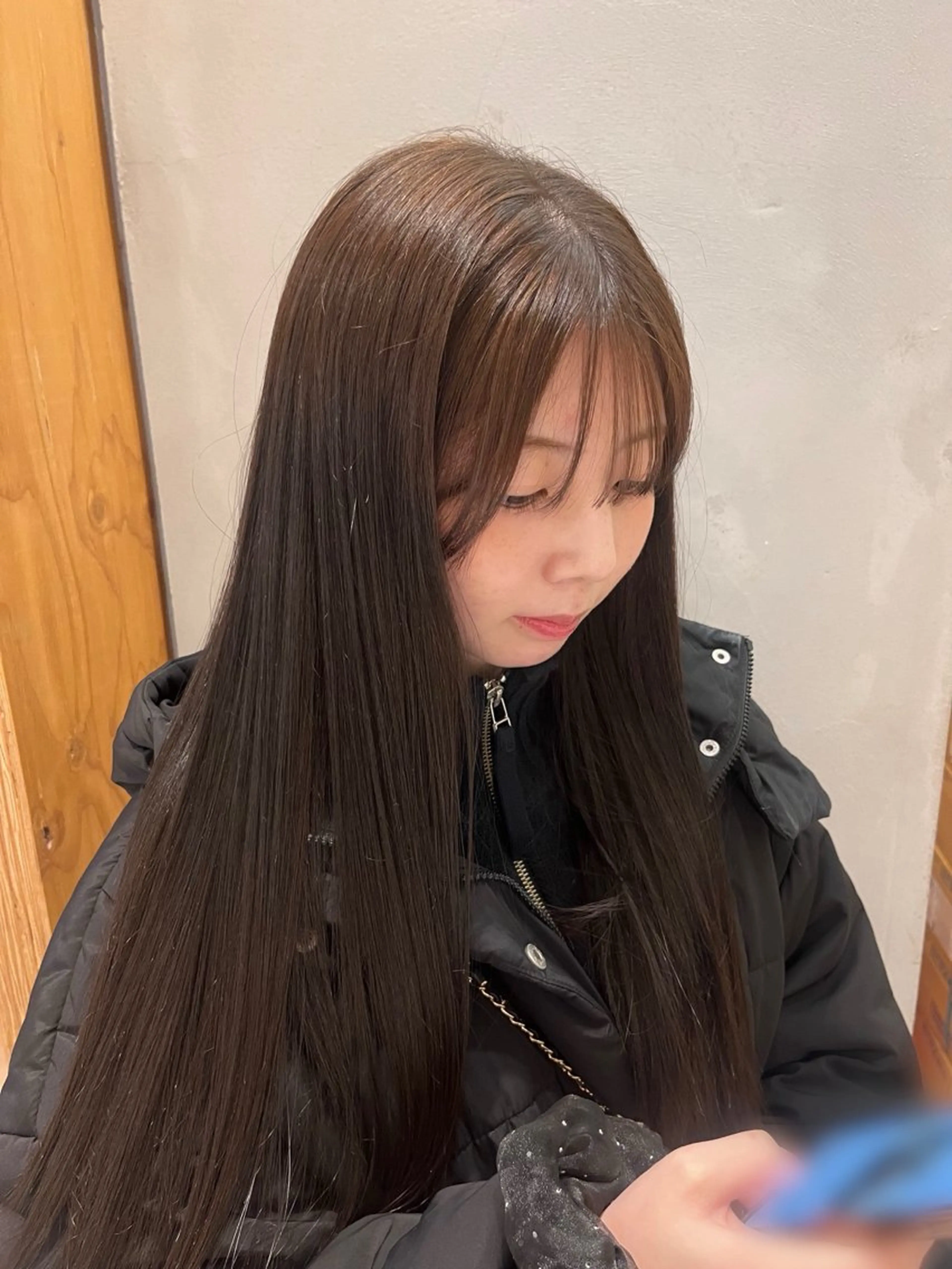 ロング ヘアカラー 田中 もも🍑のヘアスタイル