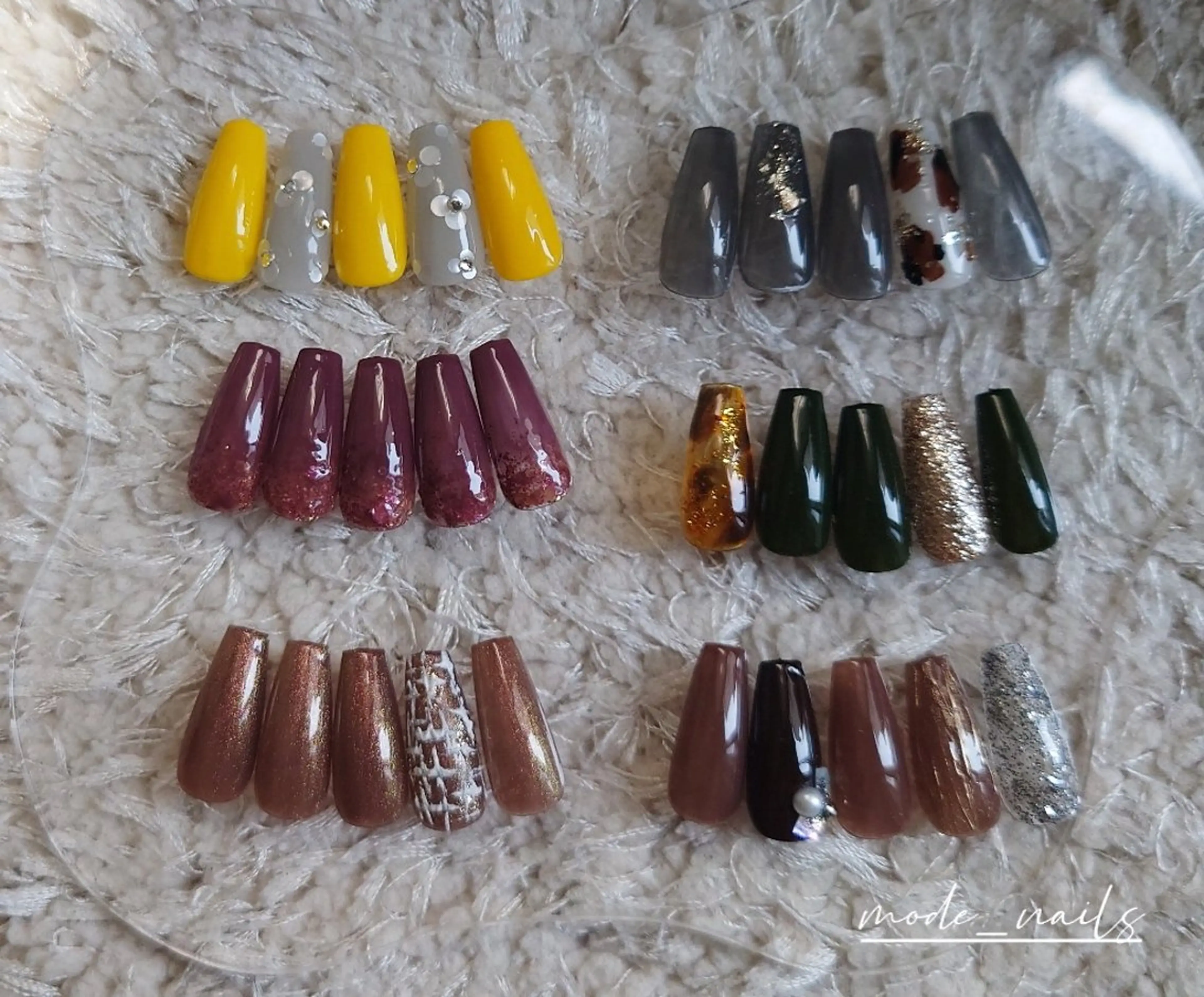 ネイル シンプルネイル 滋賀県草津市ネイル mode_nailsのネイルデザイン