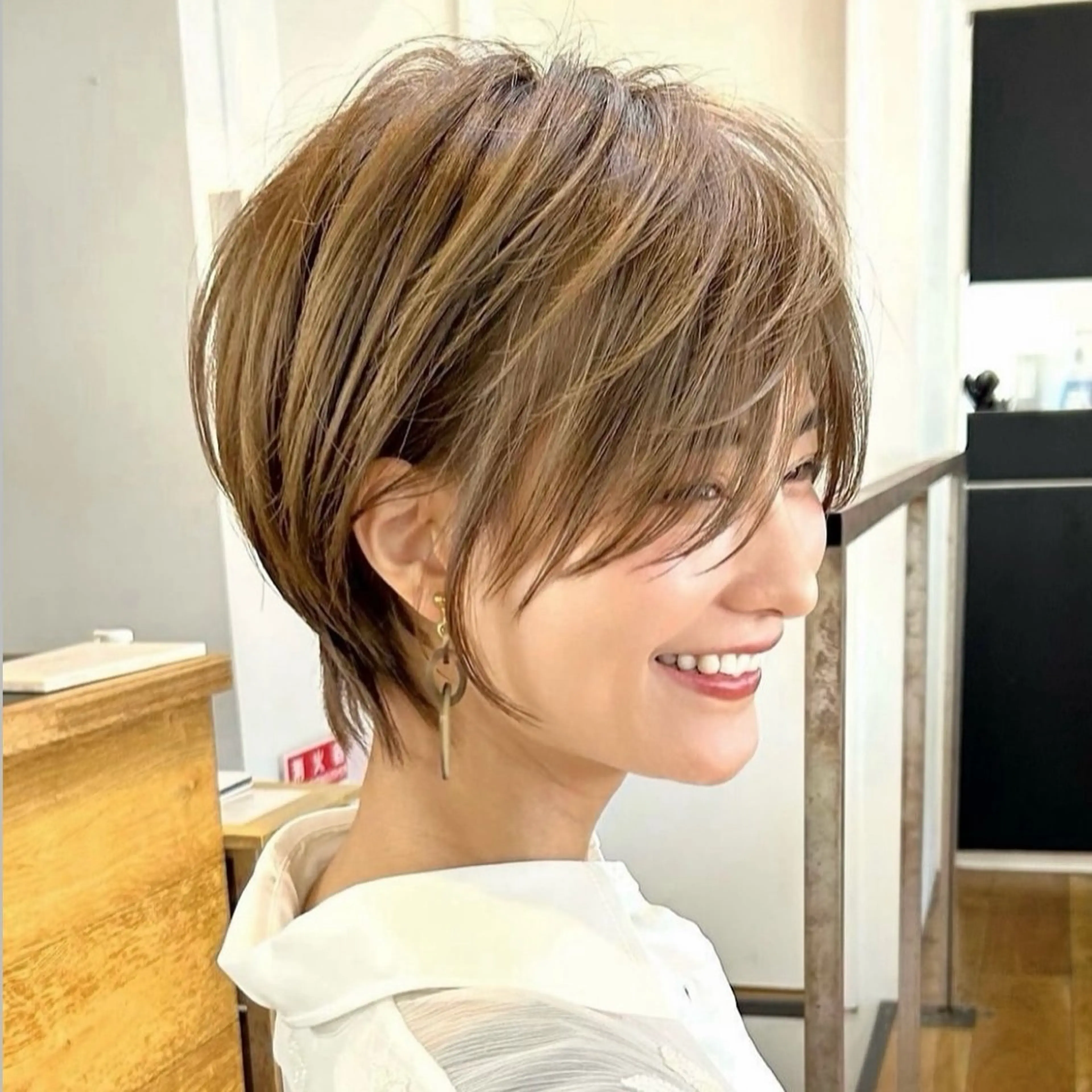 ショート yuka♡/ショート カット/暖色カラーのヘアスタイル