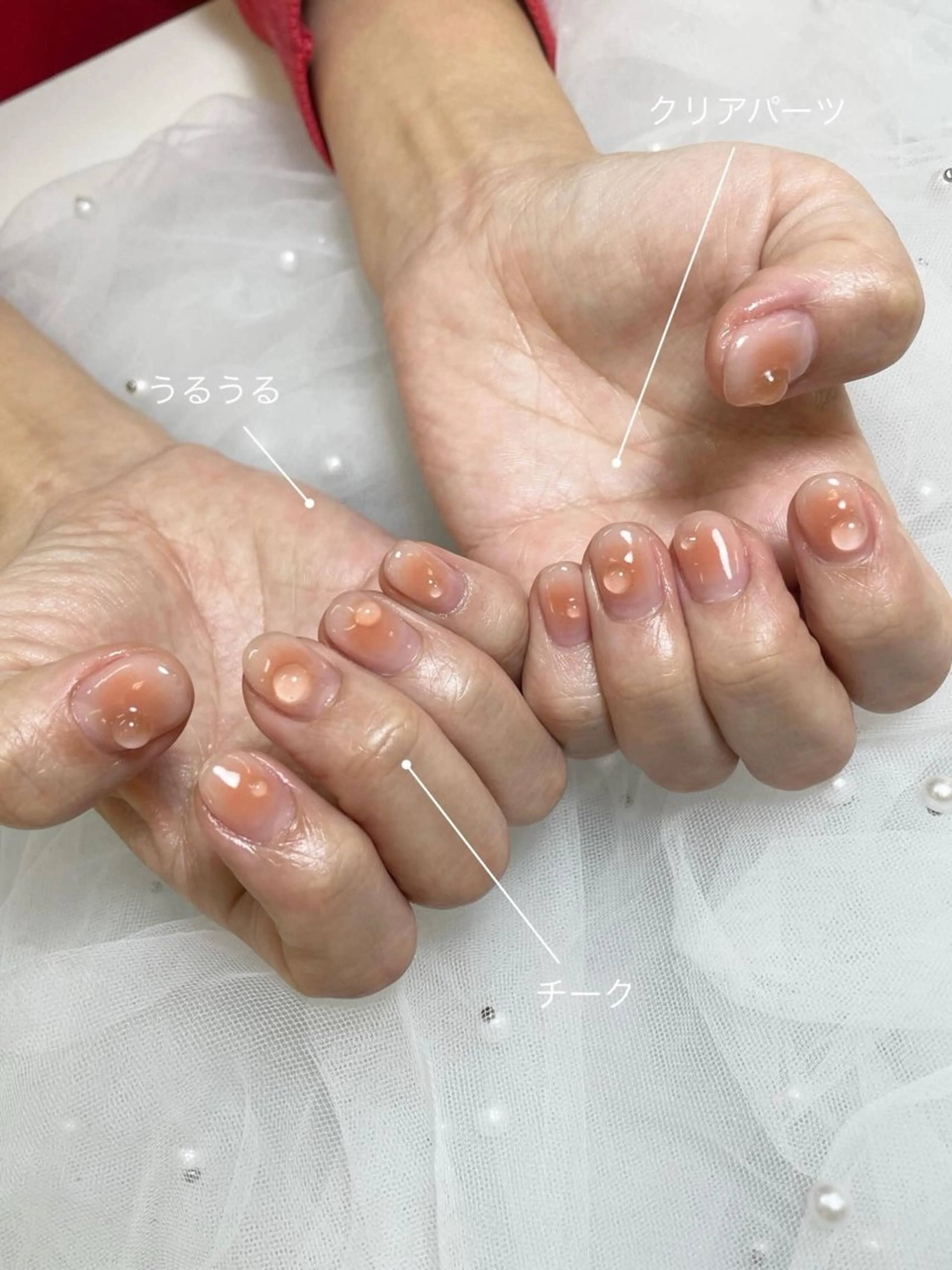 ネイル ハンドネイル フットネイル S LOUNGE NAIL所属・パーツたくさん🍓 SUMIのネイルデザイン